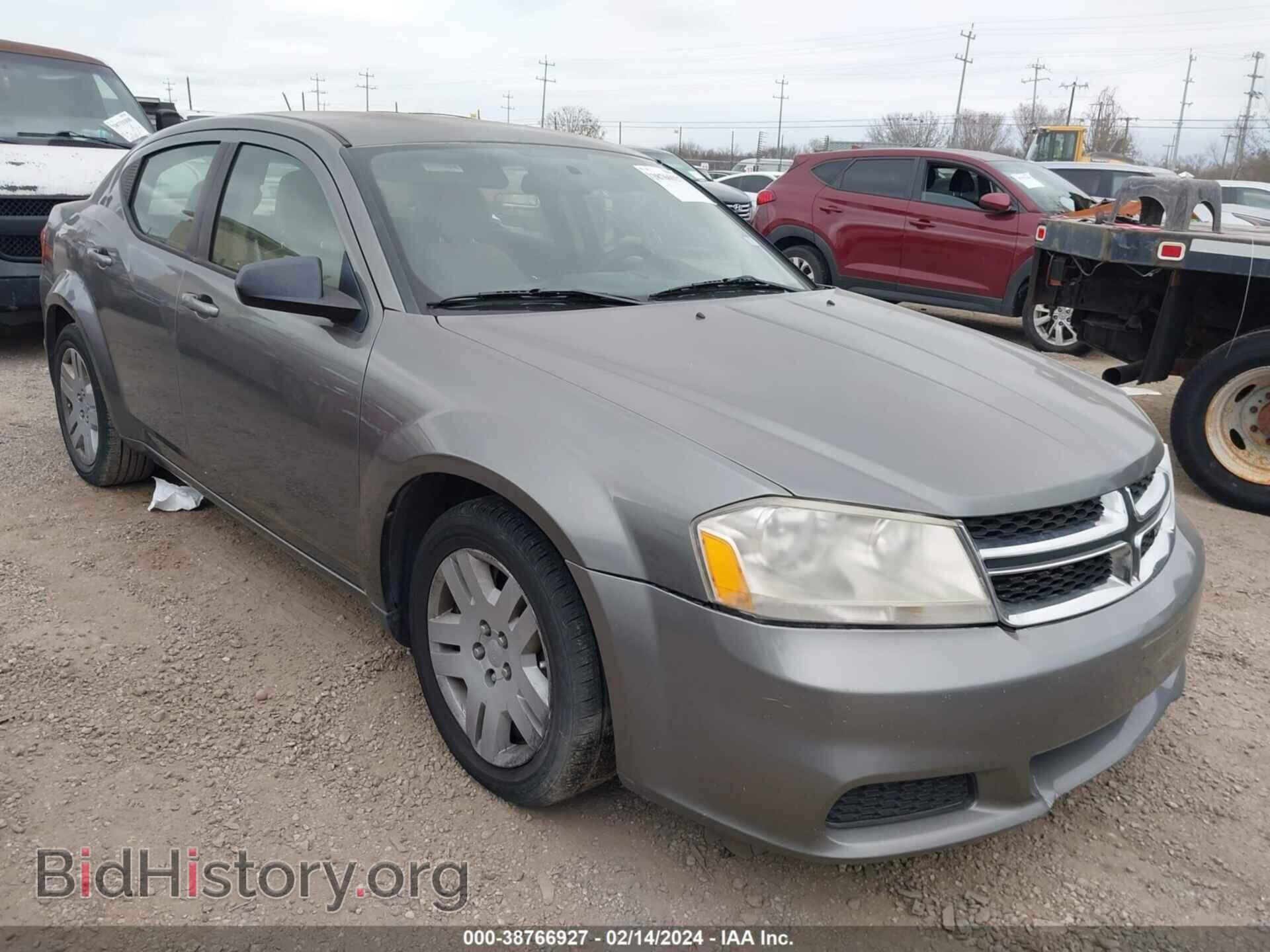Фотография 1C3CDZABXCN243669 - DODGE AVENGER 2012