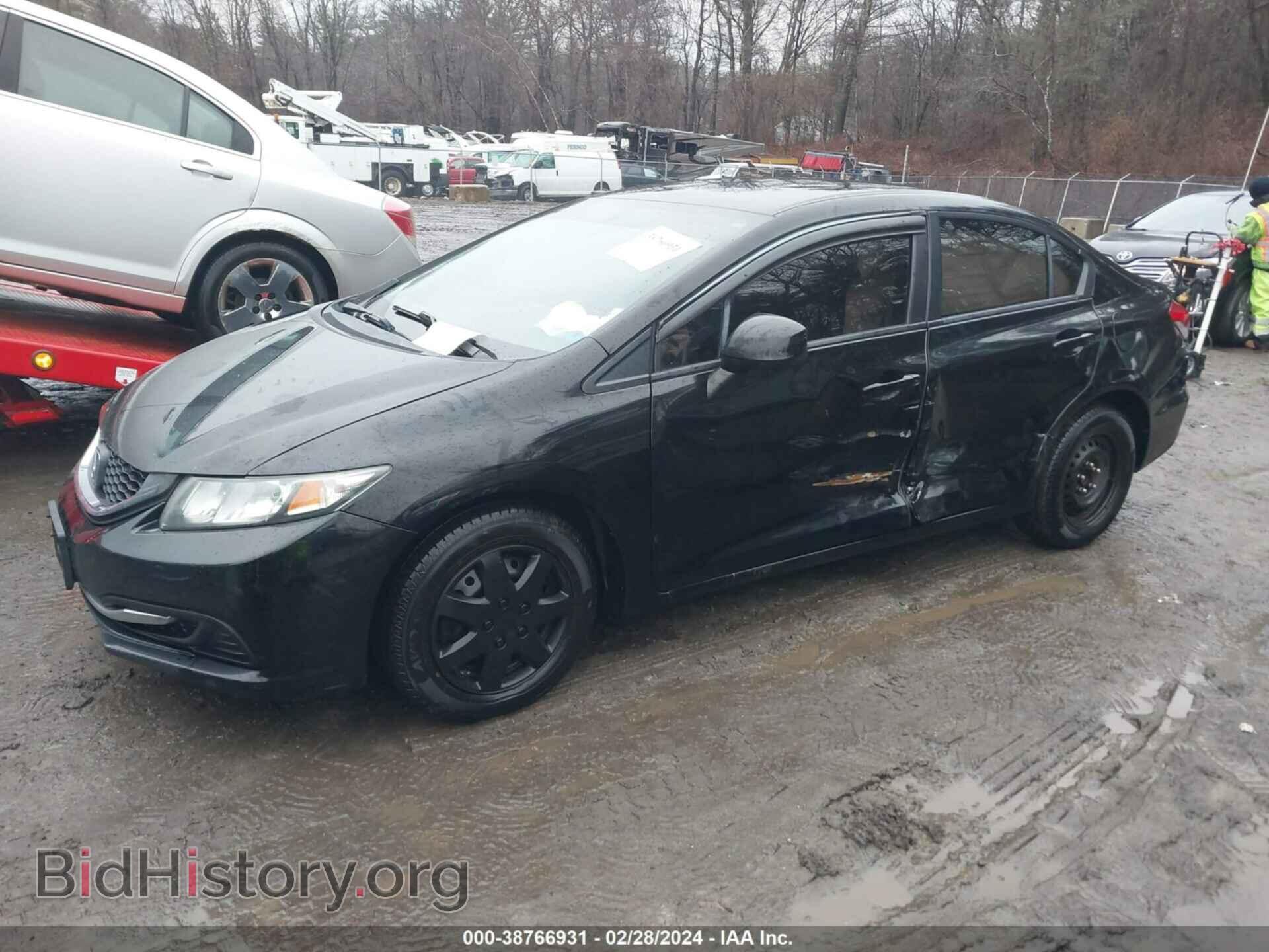 2013 HONDA CIVIC - VIN: 2HGFB2F53DH597683 - Фото 2