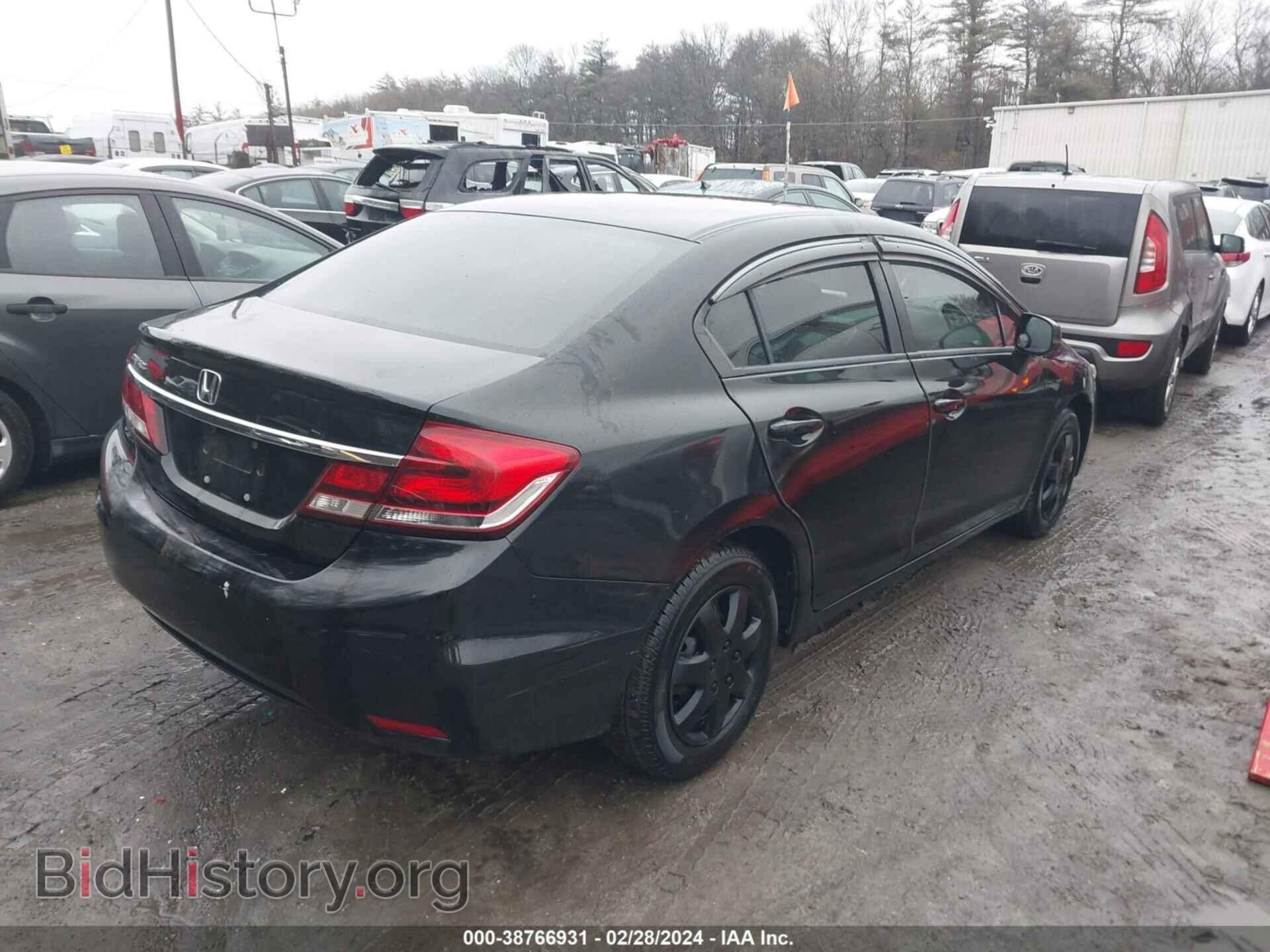 2013 HONDA CIVIC - VIN: 2HGFB2F53DH597683 - Фото 4