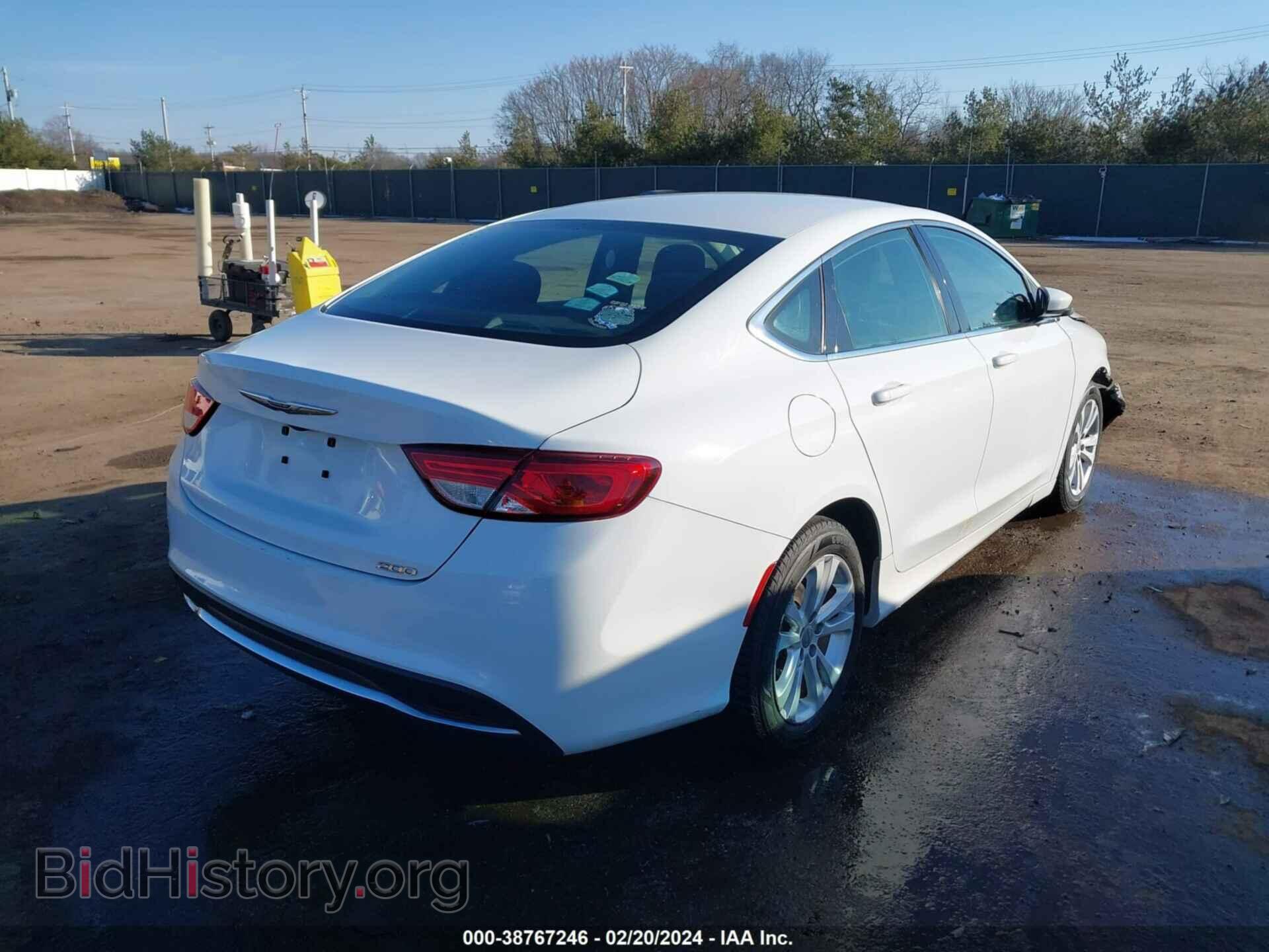 2016 CHRYSLER 200 - VIN: 1C3CCCAB3GN155424 - Фото 4