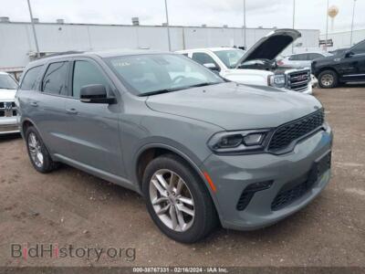 2023 Dodge DURANGO GT Plus RWD, серый — VIN 1C4RDHDG0PC601855, IAAI