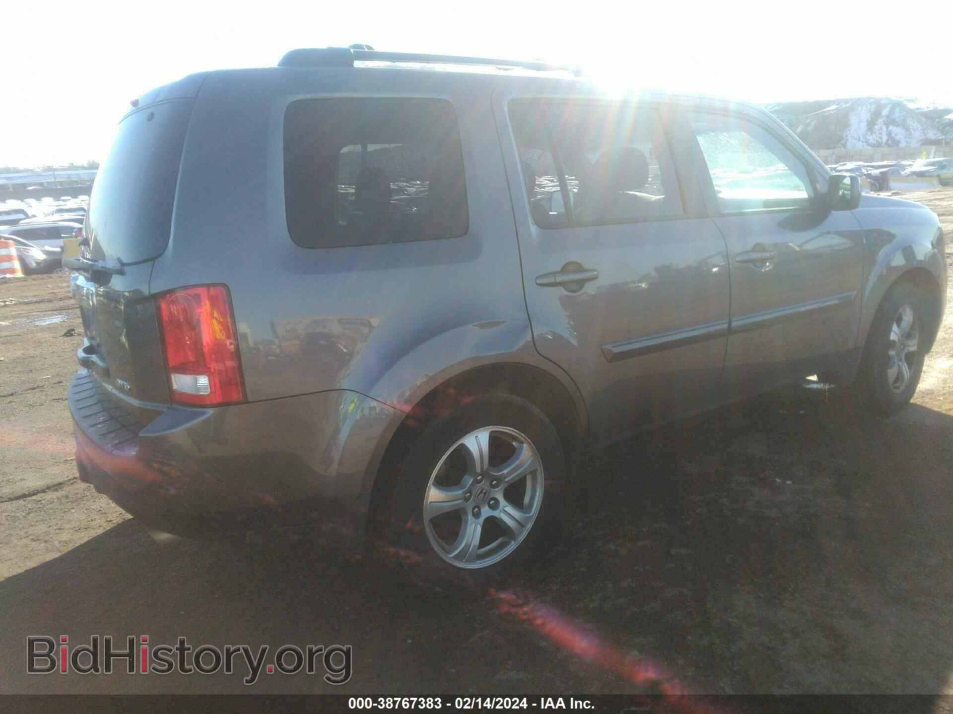 2014 HONDA PILOT - VIN: 5FNYF4H54EB032340 - Фото 4