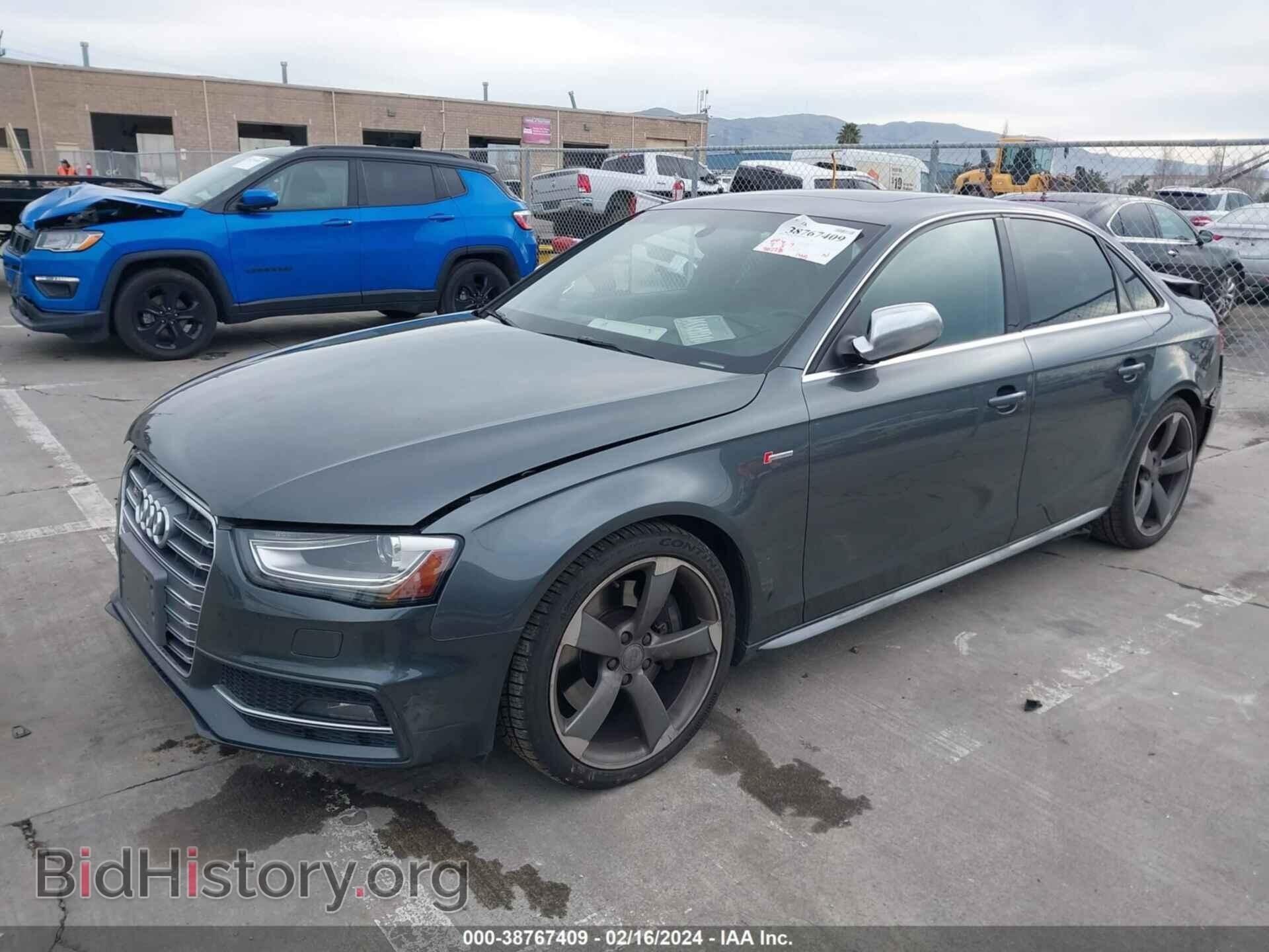 2015 AUDI S4 - VIN: WAUBGAFL2FA005163 - Фото 2