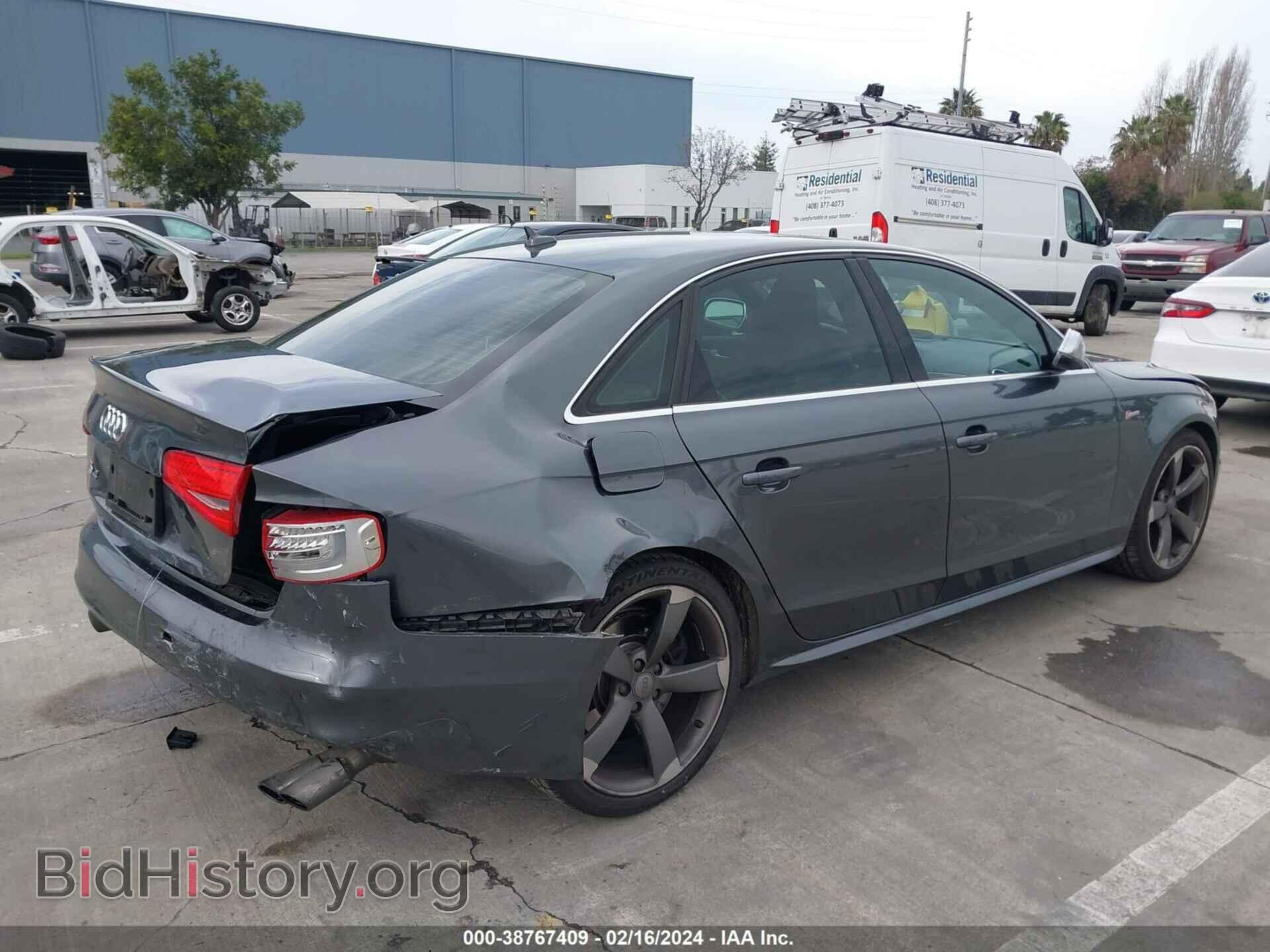 2015 AUDI S4 - VIN: WAUBGAFL2FA005163 - Фото 4