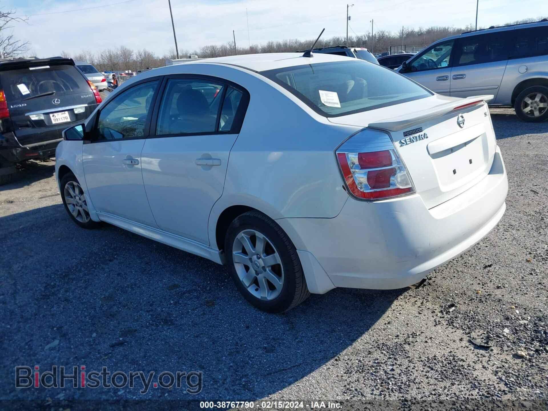 2012 NISSAN SENTRA - VIN: 3N1AB6AP3CL623281 - Фото 3