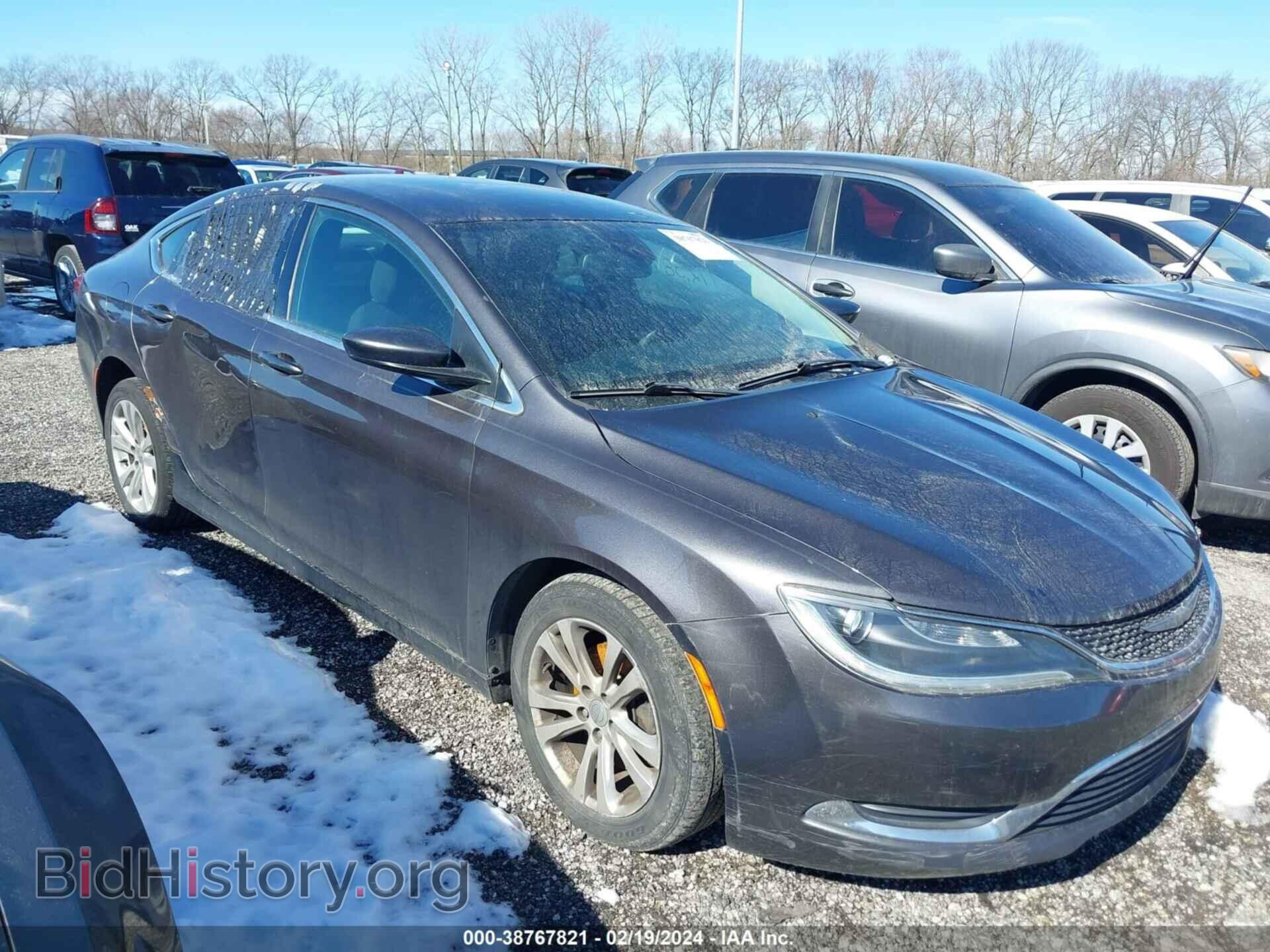 Фотография 1C3CCCAB2GN143099 - CHRYSLER 200 2016