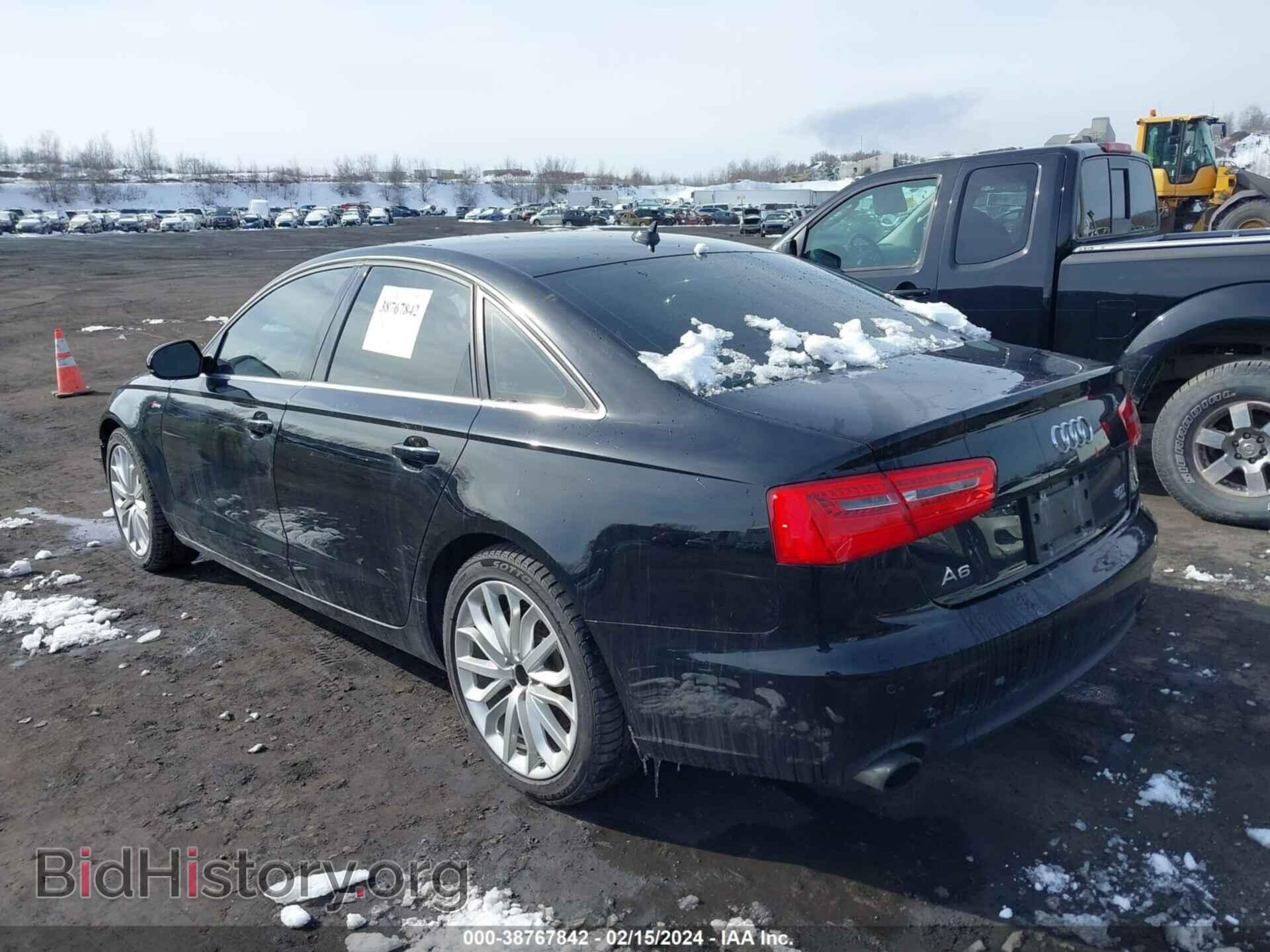 2014 AUDI A6 - VIN: WAUFGAFC4EN114569 - Фото 3