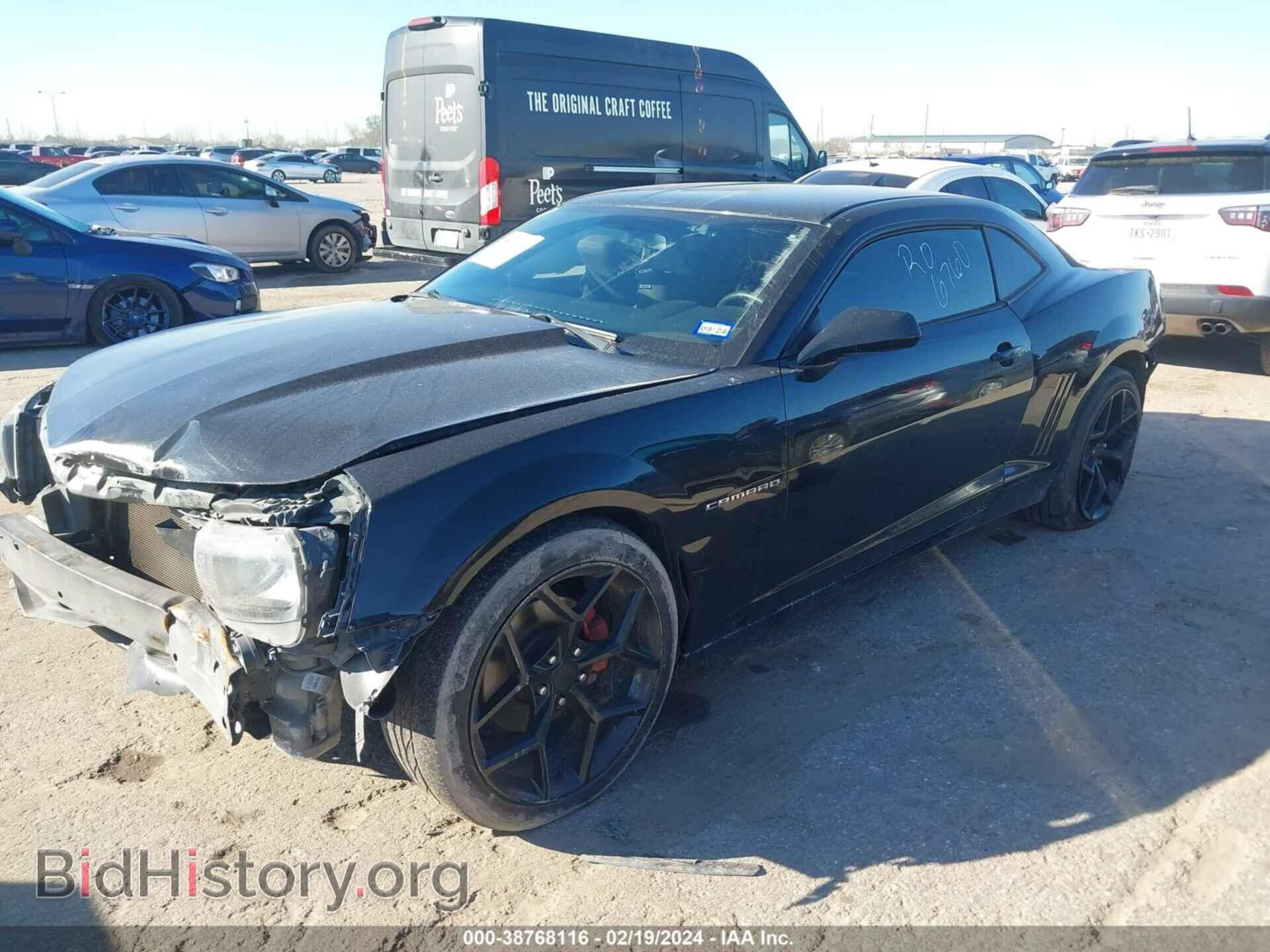 2014 CHEVROLET CAMARO - VIN: 2G1FB1E39E9123797 - Фото 2