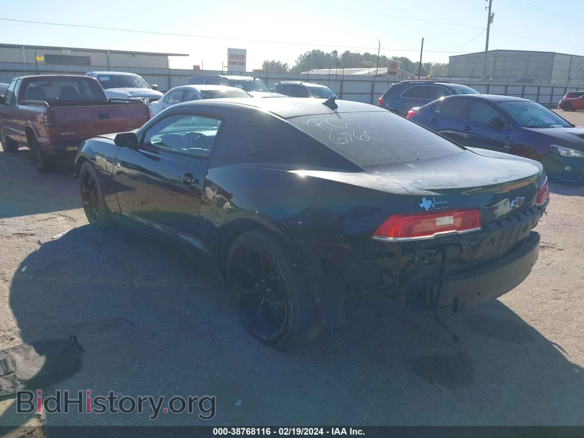 2014 CHEVROLET CAMARO - VIN: 2G1FB1E39E9123797 - Фото 3