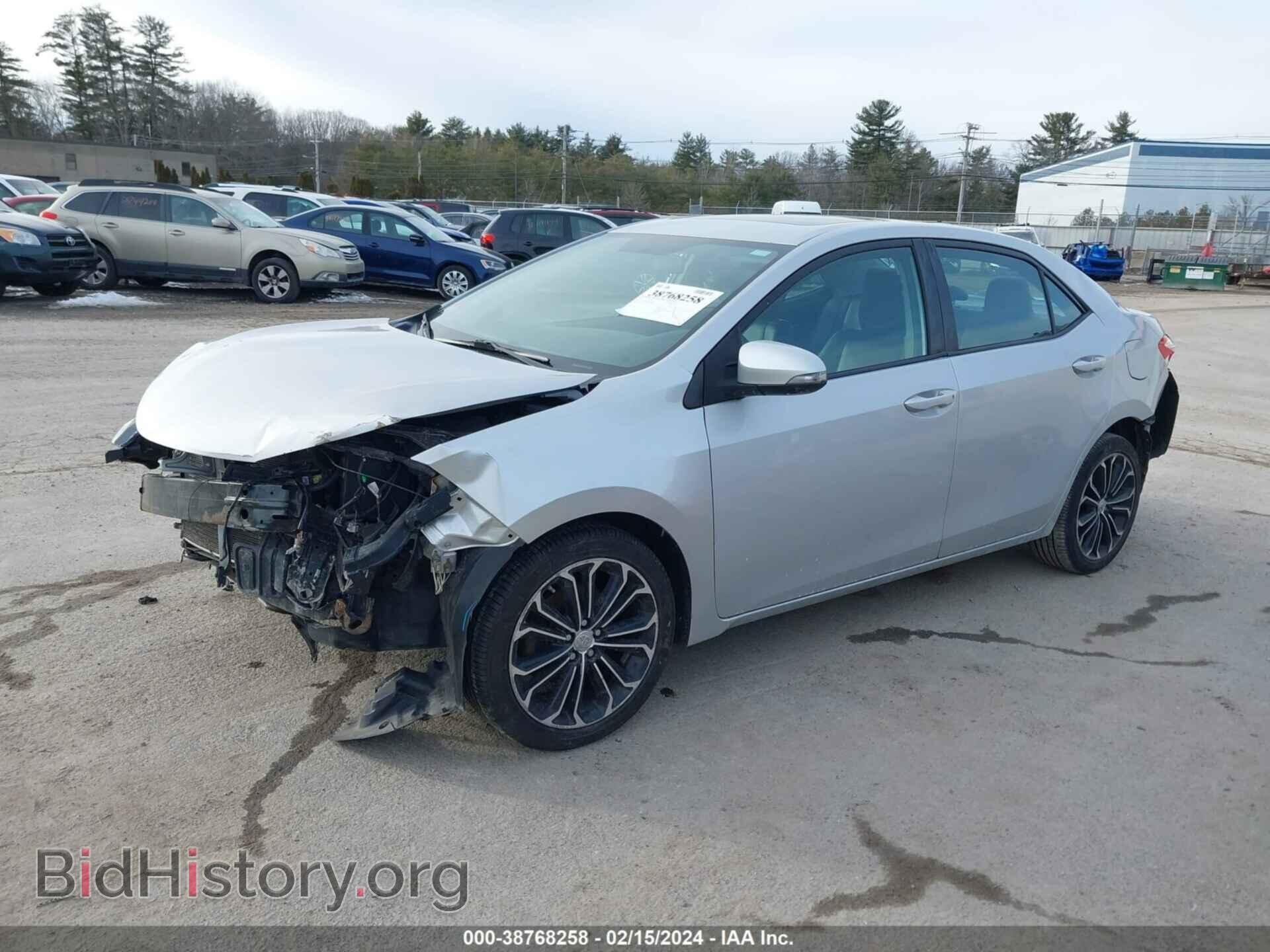2014 TOYOTA COROLLA - VIN: 2T1BURHEXEC058048 - Фото 2