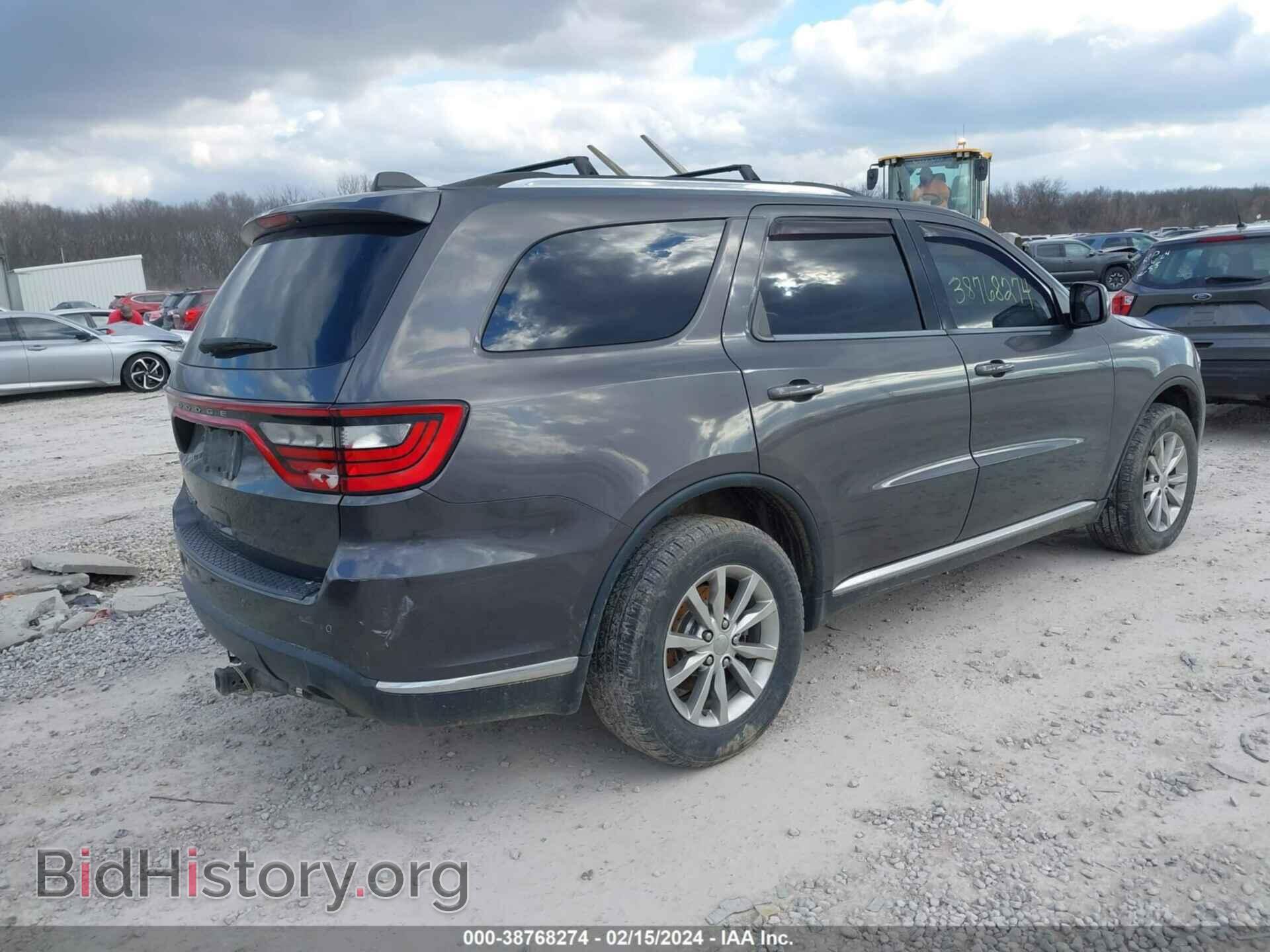 2016 DODGE DURANGO - VIN: 1C4RDJAGXGC486452 - Photo 4