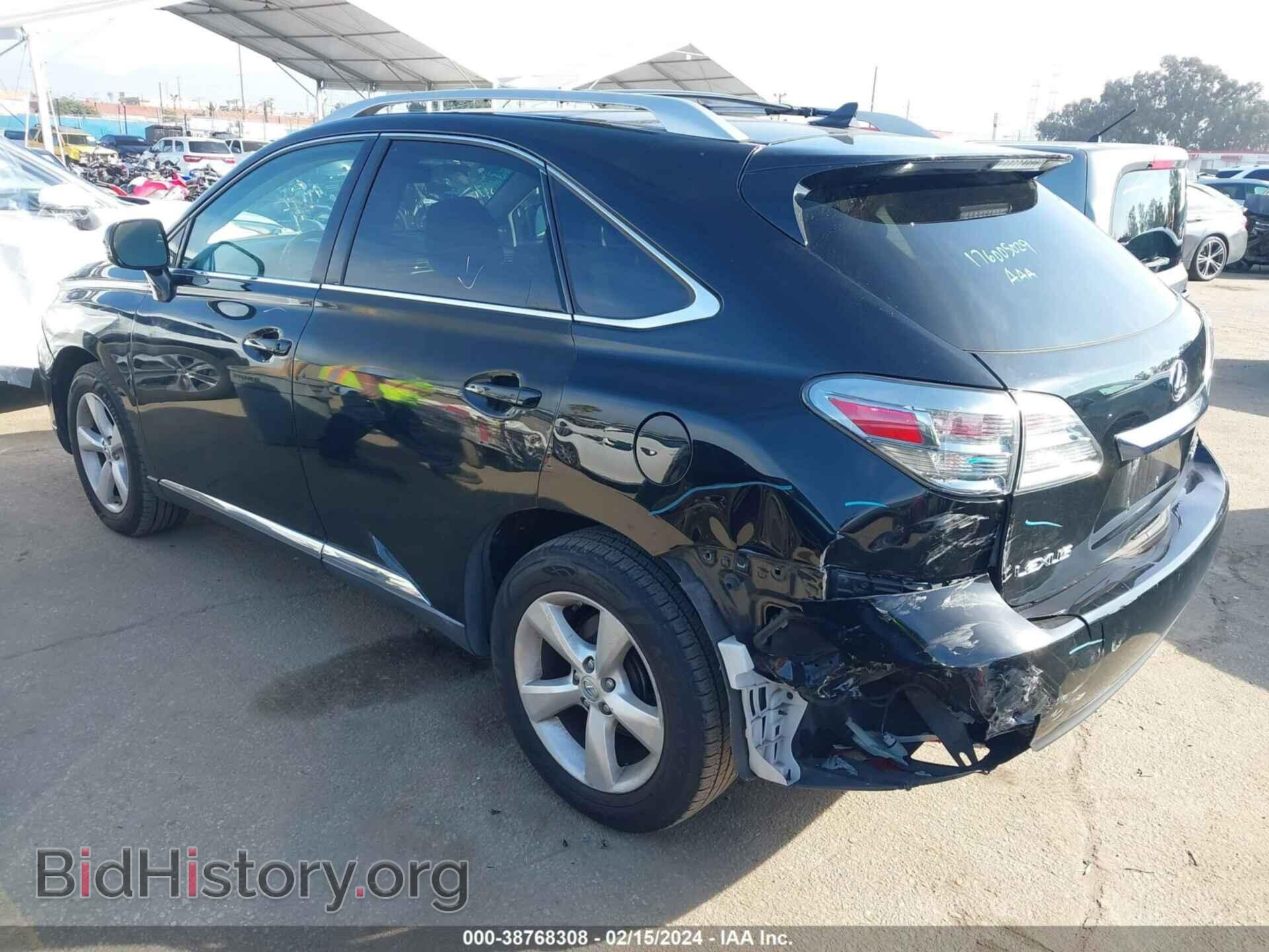 2010 LEXUS RX 350 - VIN: 2T2ZK1BA3AC015253 - Фото 3