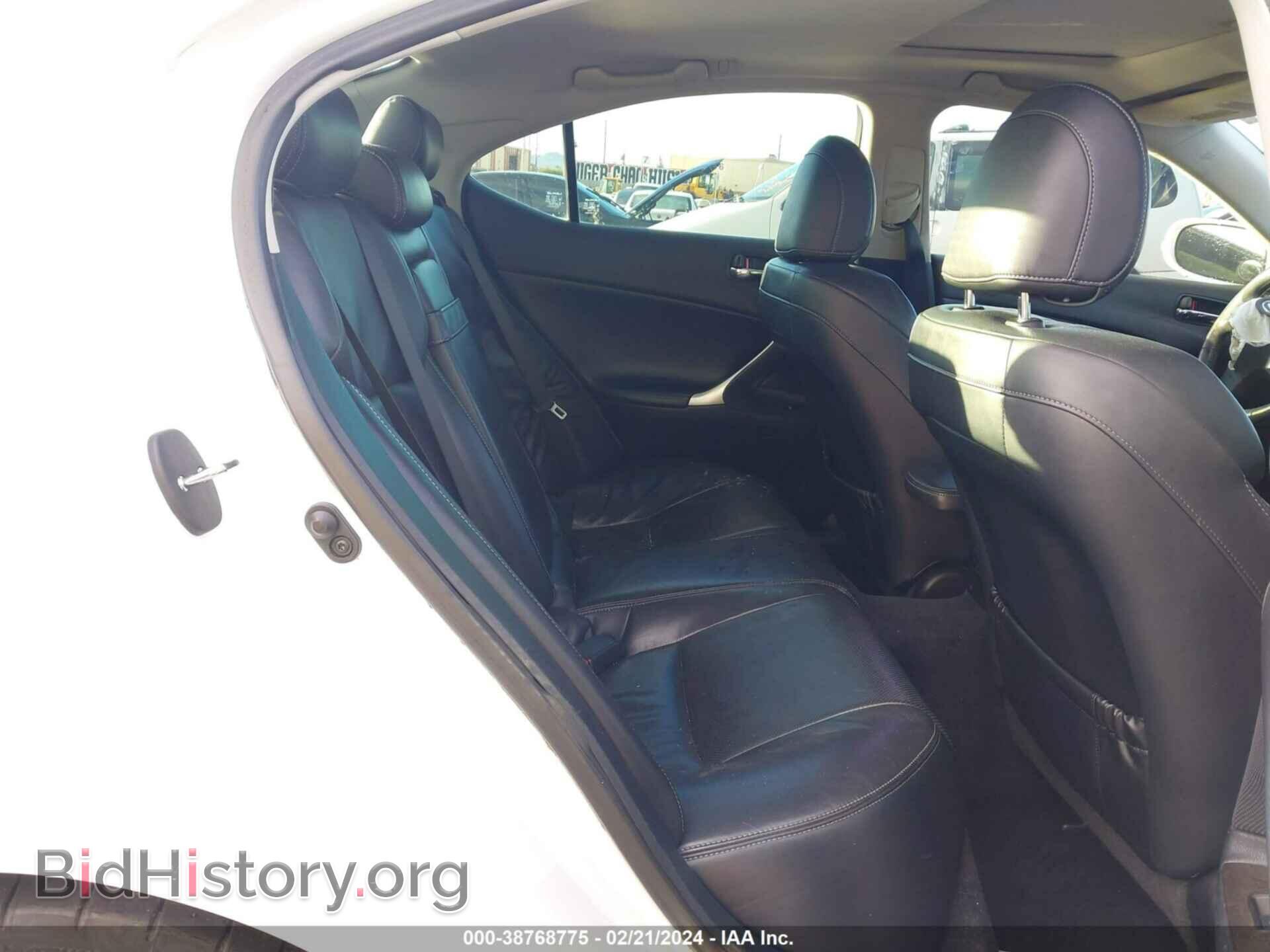2013 LEXUS IS 250 - VIN: JTHBF5C26D5191500 - Photo 8