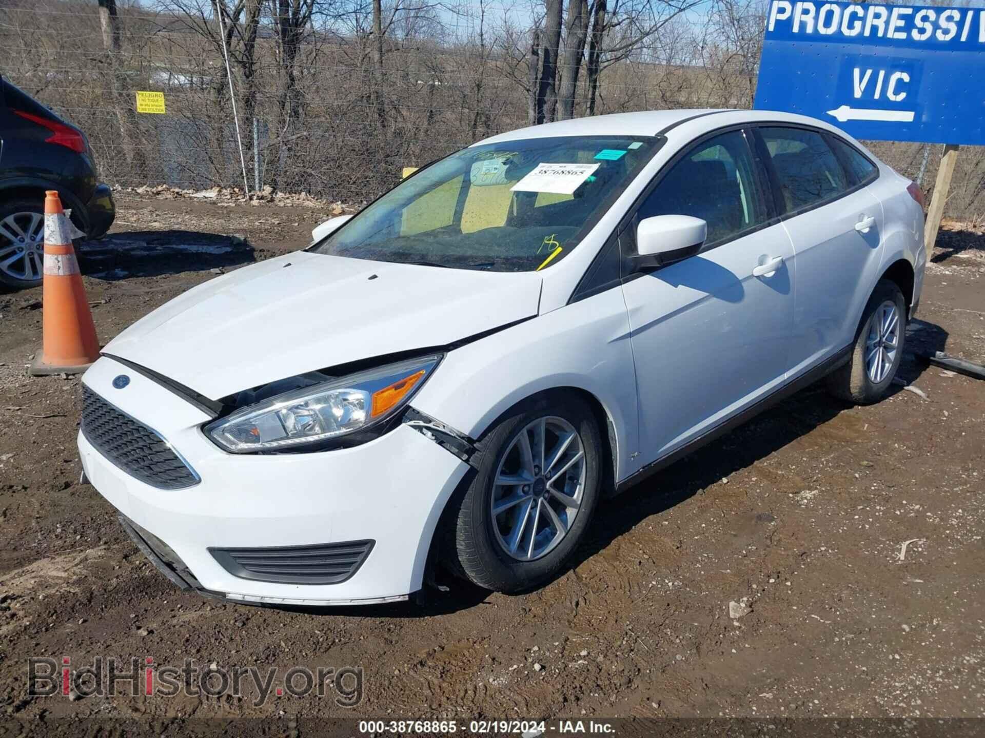 2018 FORD FOCUS - VIN: 1FADP3F23JL203316 - Фото 2