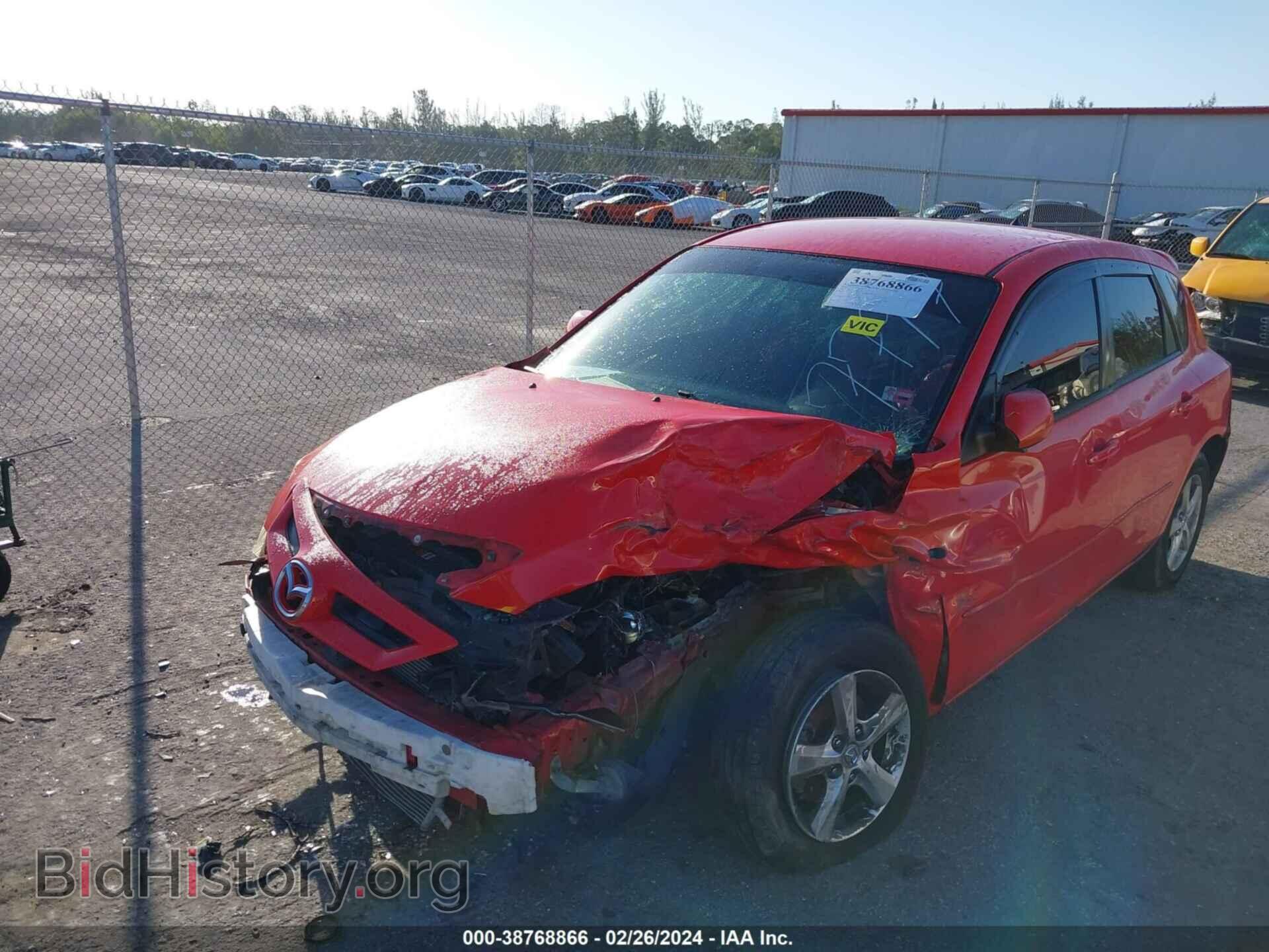 2008 MAZDA MAZDA3 - VIN: JM1BK34F781177797 - Фото 2