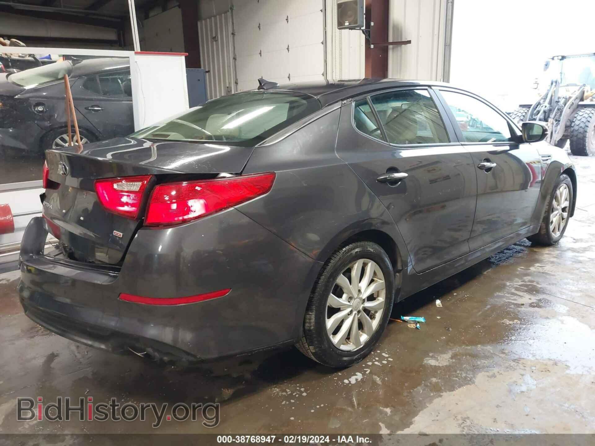 2015 KIA OPTIMA - VIN: 5XXGM4A71FG462144 - Фото 4