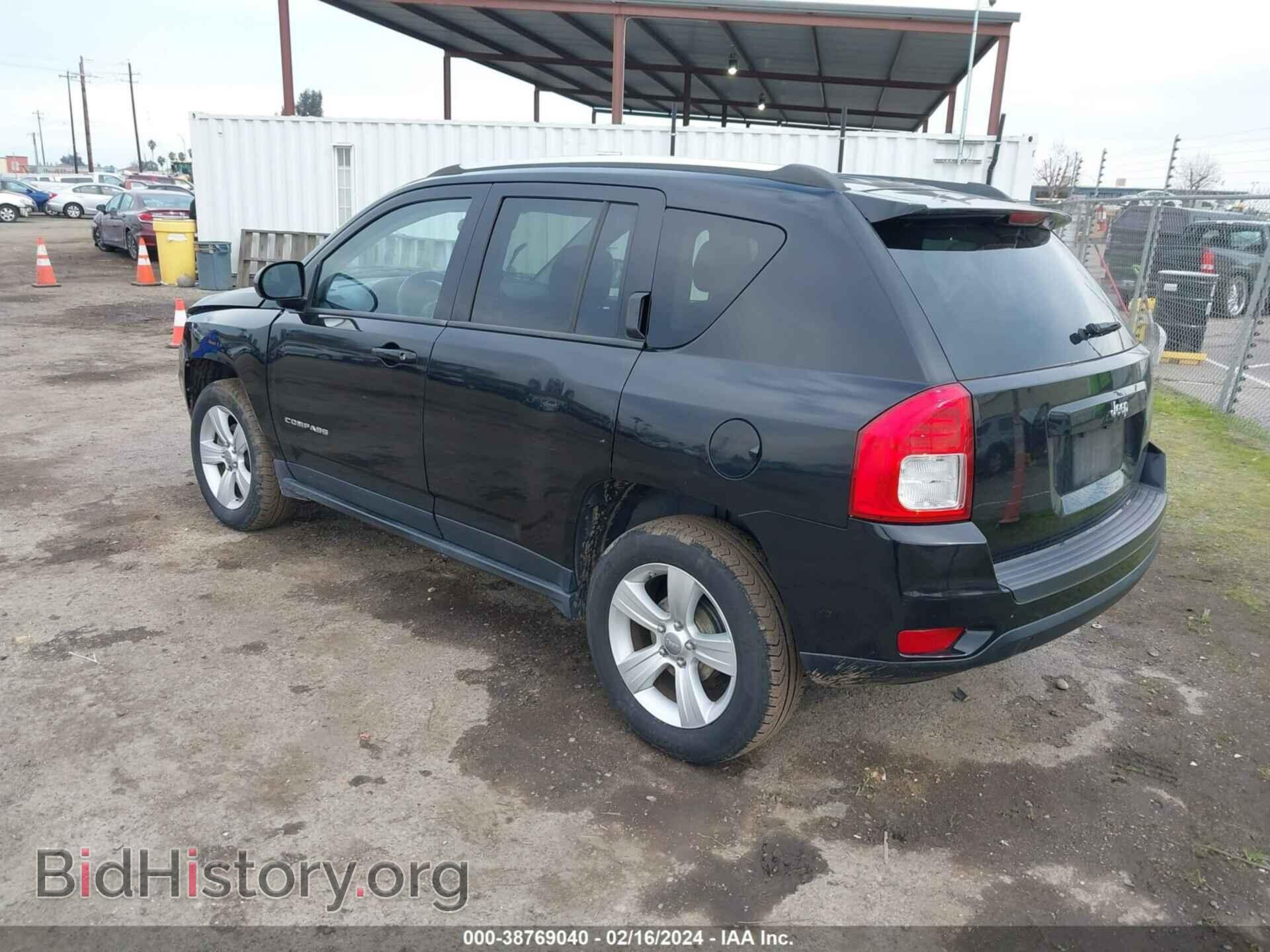2012 JEEP COMPASS - VIN: 1C4NJCBB1CD724036 - Фото 3