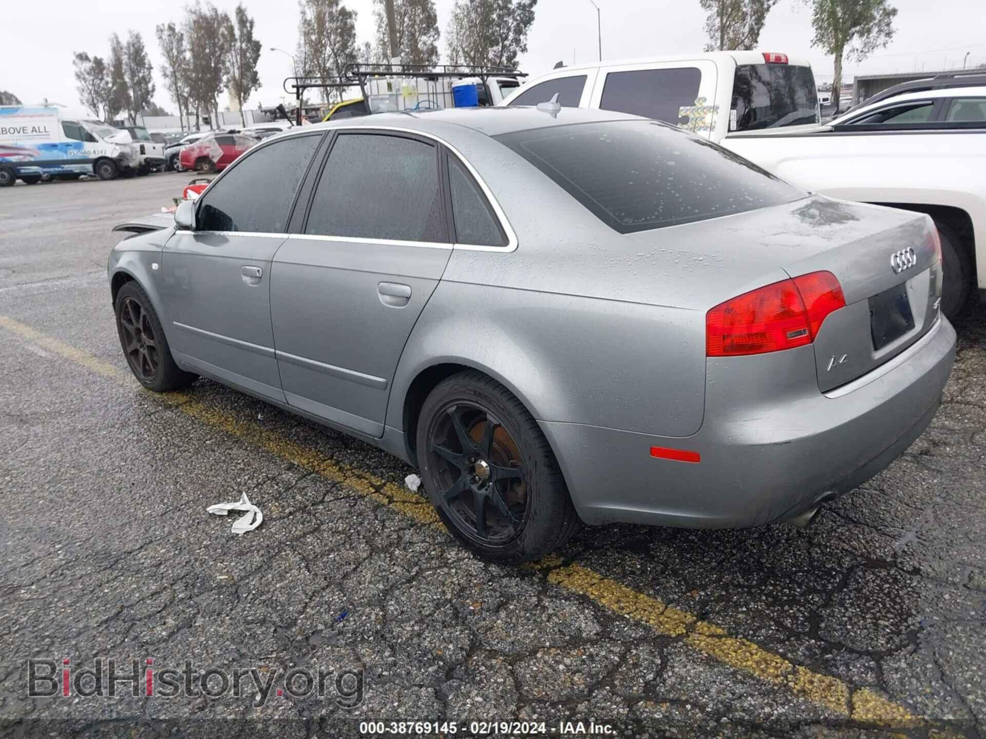 2007 AUDI A4 - VIN: WAUAF78E67A015406 - Фото 3
