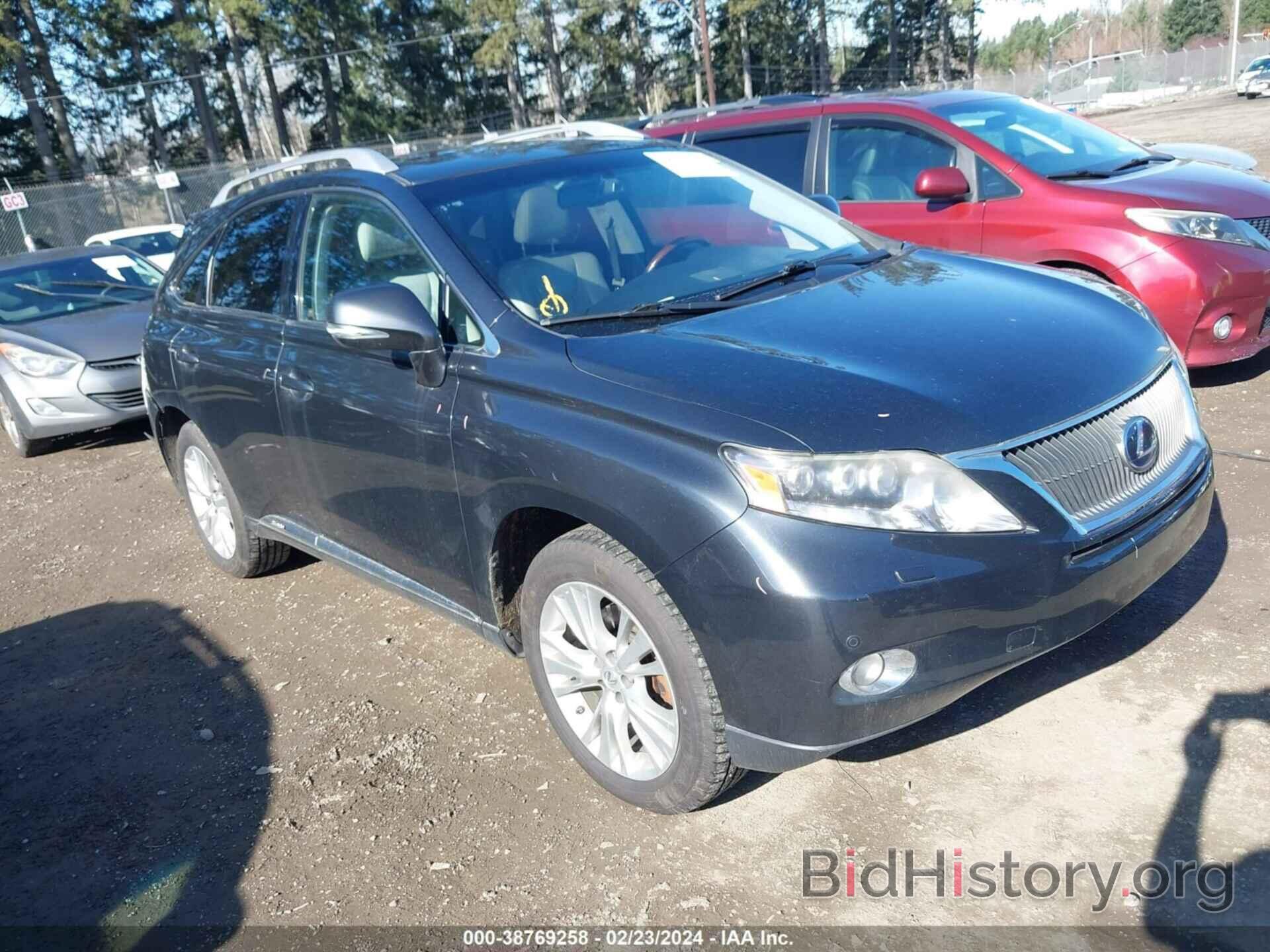 Photo JTJBC1BA0B2040482 - LEXUS RX 450H 2011