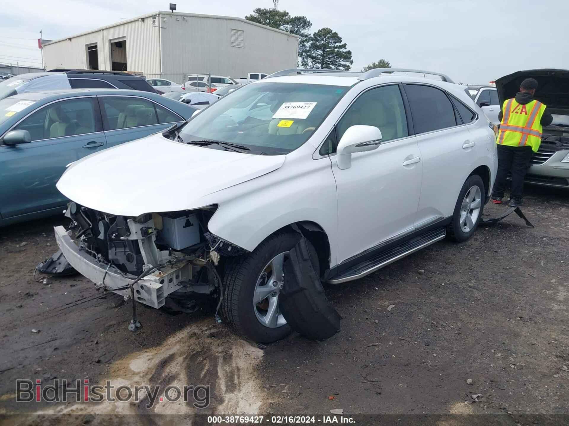 2011 LEXUS RX 350 - VIN: 2T2BK1BA6BC105869 - Фото 2