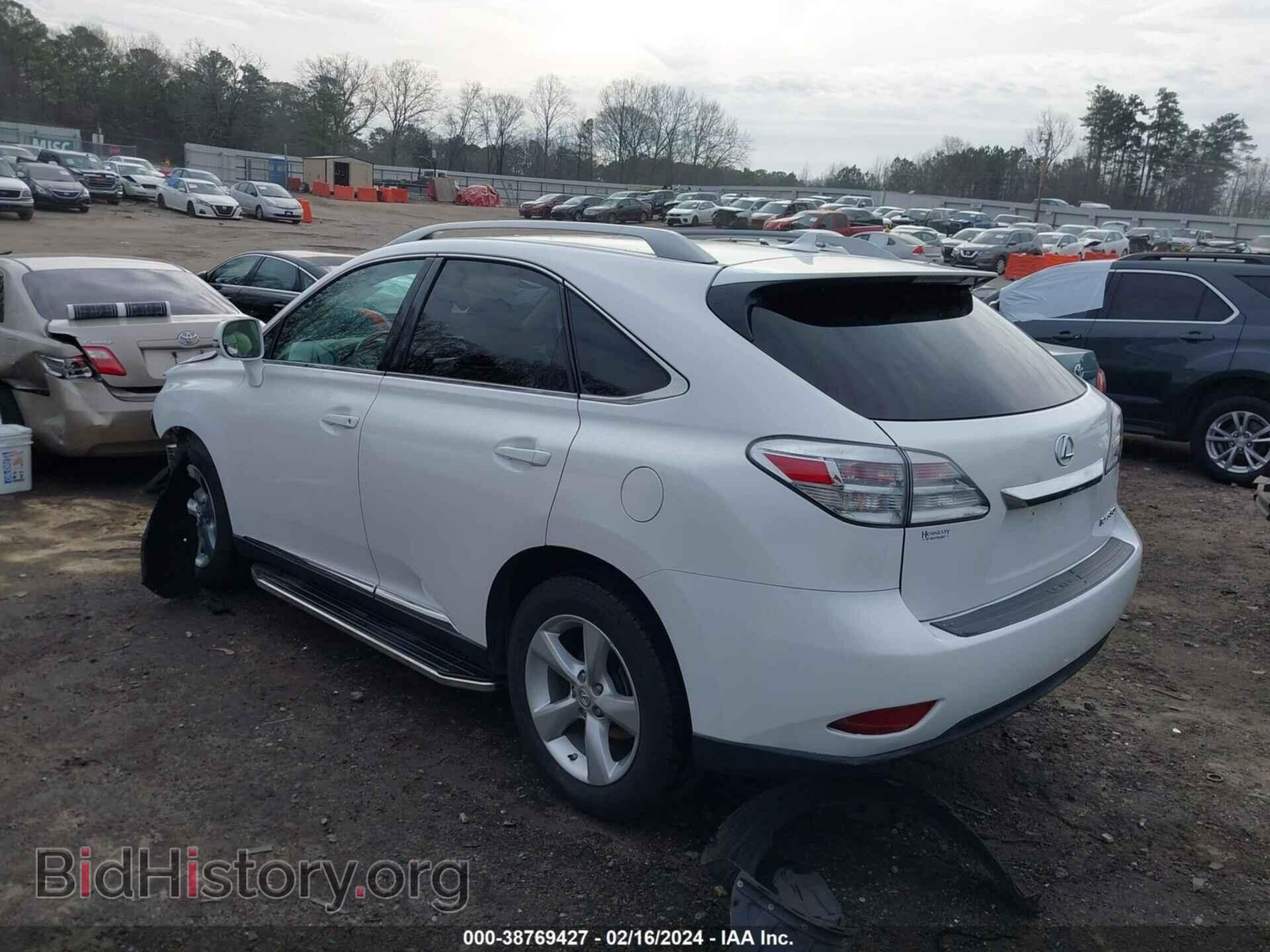 2011 LEXUS RX 350 - VIN: 2T2BK1BA6BC105869 - Фото 3