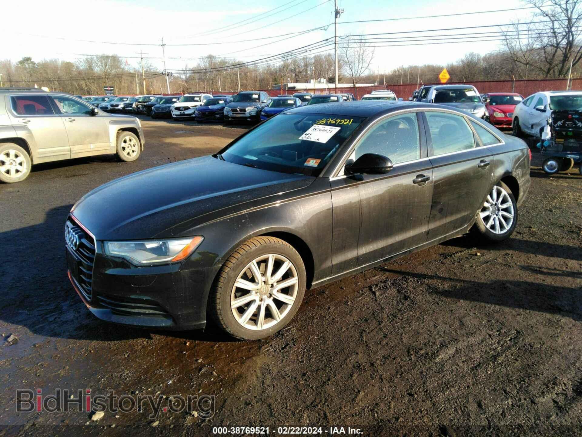 2013 AUDI A6 - VIN: WAUGFAFC9DN121443 - Фото 2