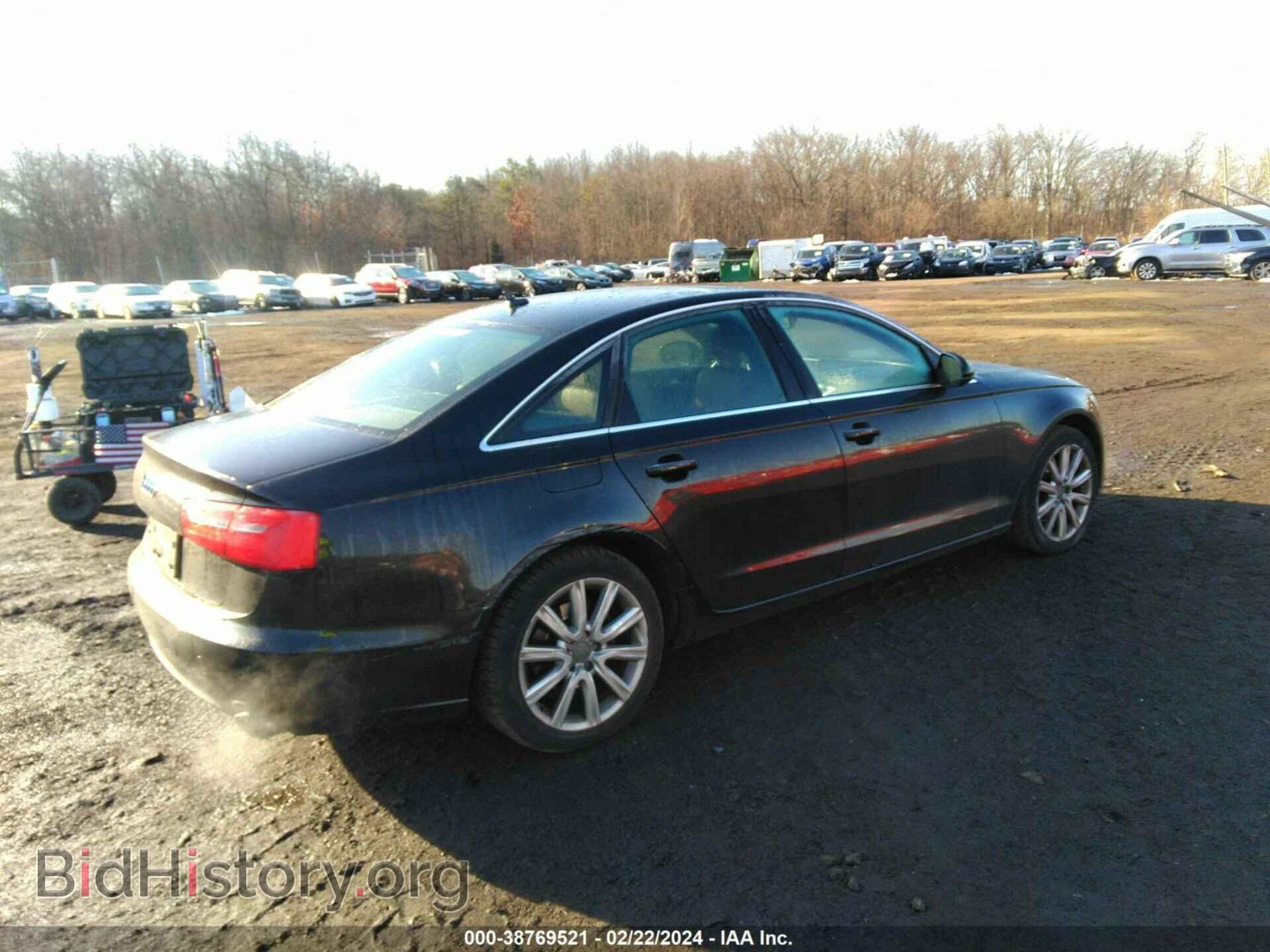 2013 AUDI A6 - VIN: WAUGFAFC9DN121443 - Фото 4
