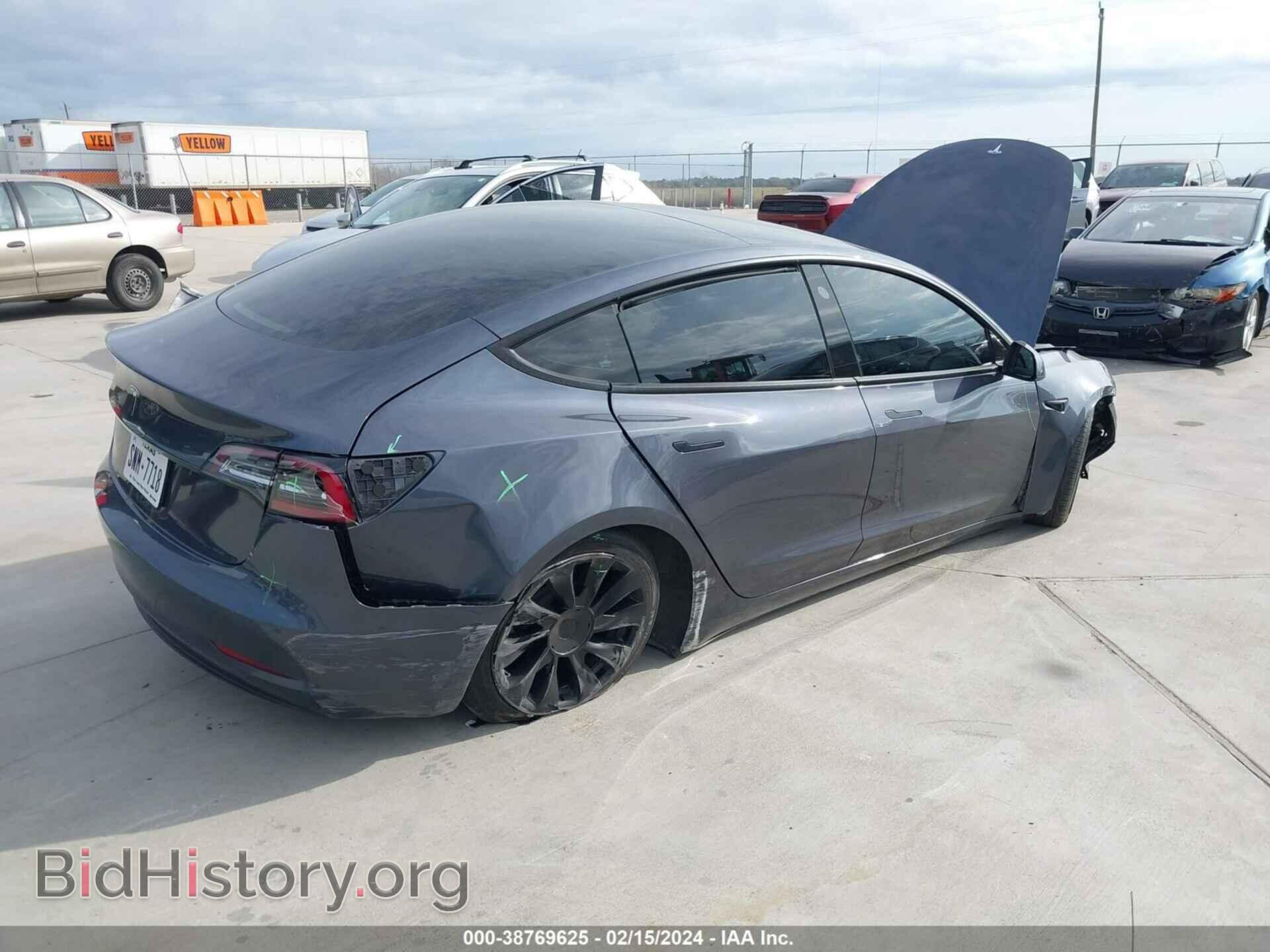 2023 TESLA MODEL 3 - VIN: 5YJ3E1EA0PF427339 - Фото 4