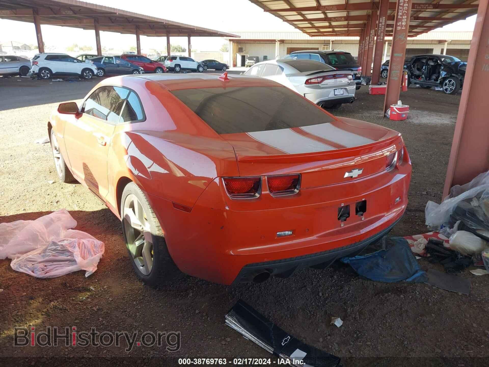 2012 CHEVROLET CAMARO - VIN: 2G1FK1EJXC9152186 - Фото 3