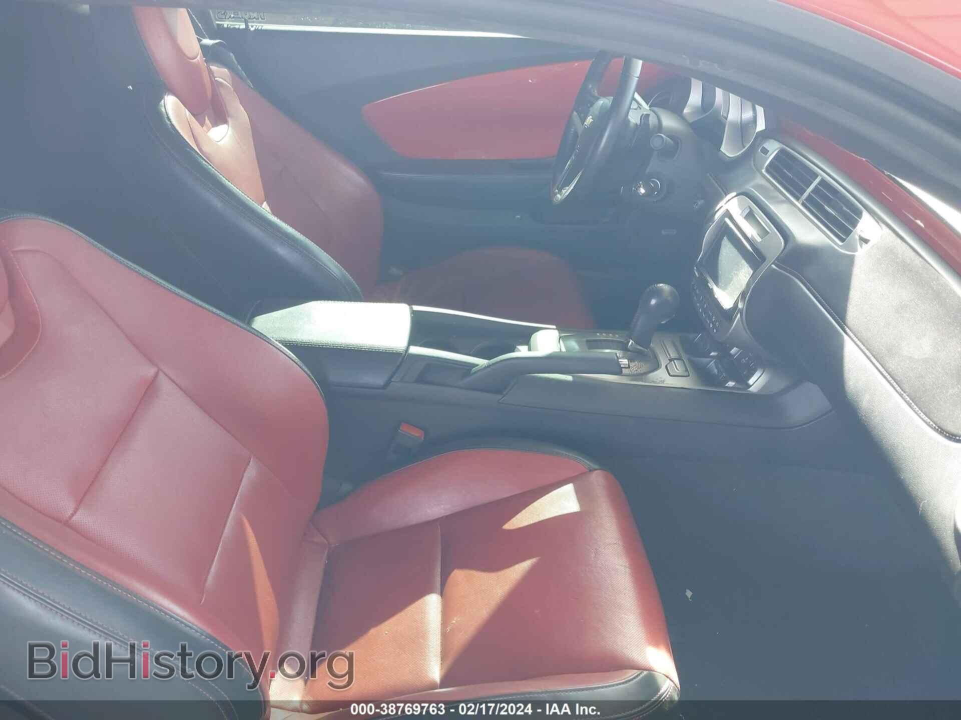 2012 CHEVROLET CAMARO - VIN: 2G1FK1EJXC9152186 - Фото 5