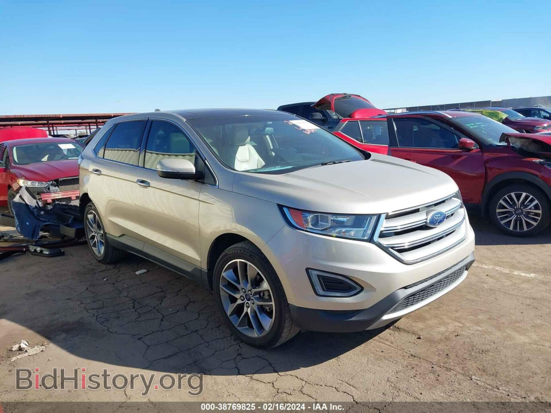 Фотография 2FMPK3K9XHBB11182 - FORD EDGE 2017