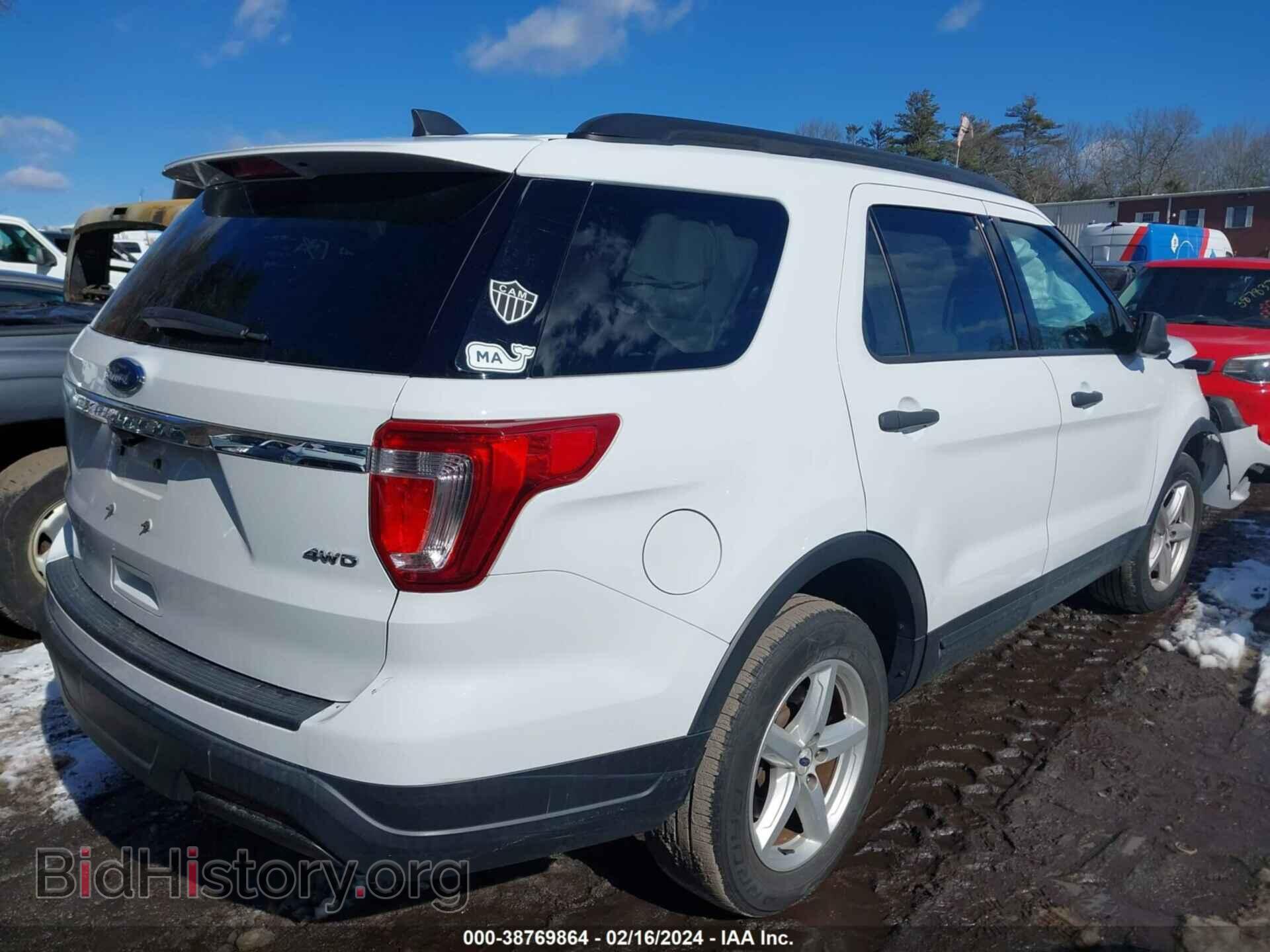 2018 FORD EXPLORER - VIN: 1FM5K8B88JGC10884 - Фото 4