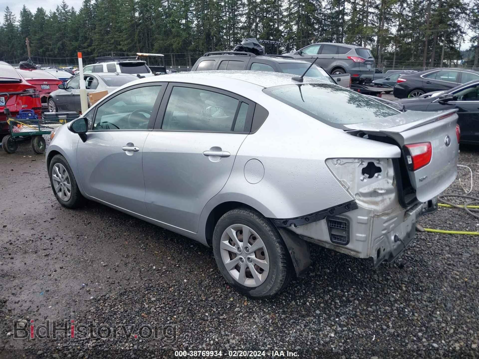 2013 KIA RIO - VIN: KNADM4A37D6284474 - Фото 3