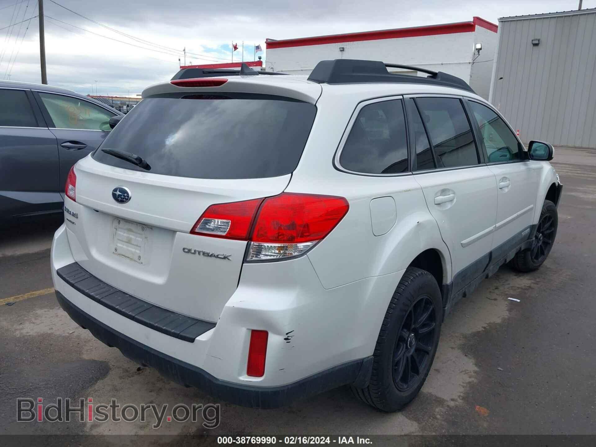 2012 SUBARU OUTBACK - VIN: 4S4BRCKC3C3255831 - Фото 4