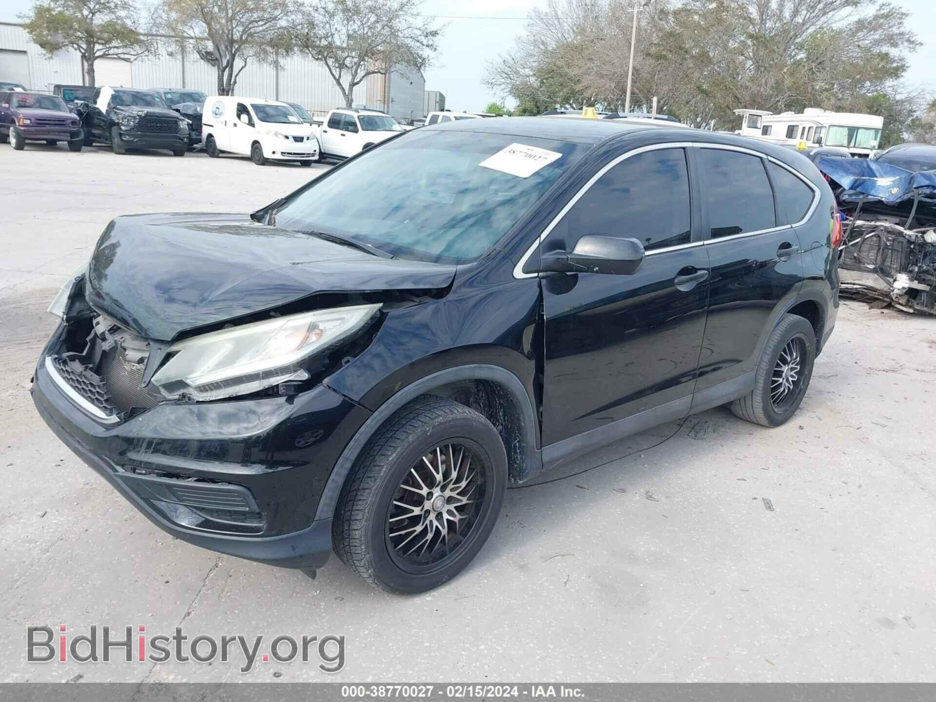 2016 HONDA CR-V - VIN: 2HKRM3H36GH563434 - Фото 2