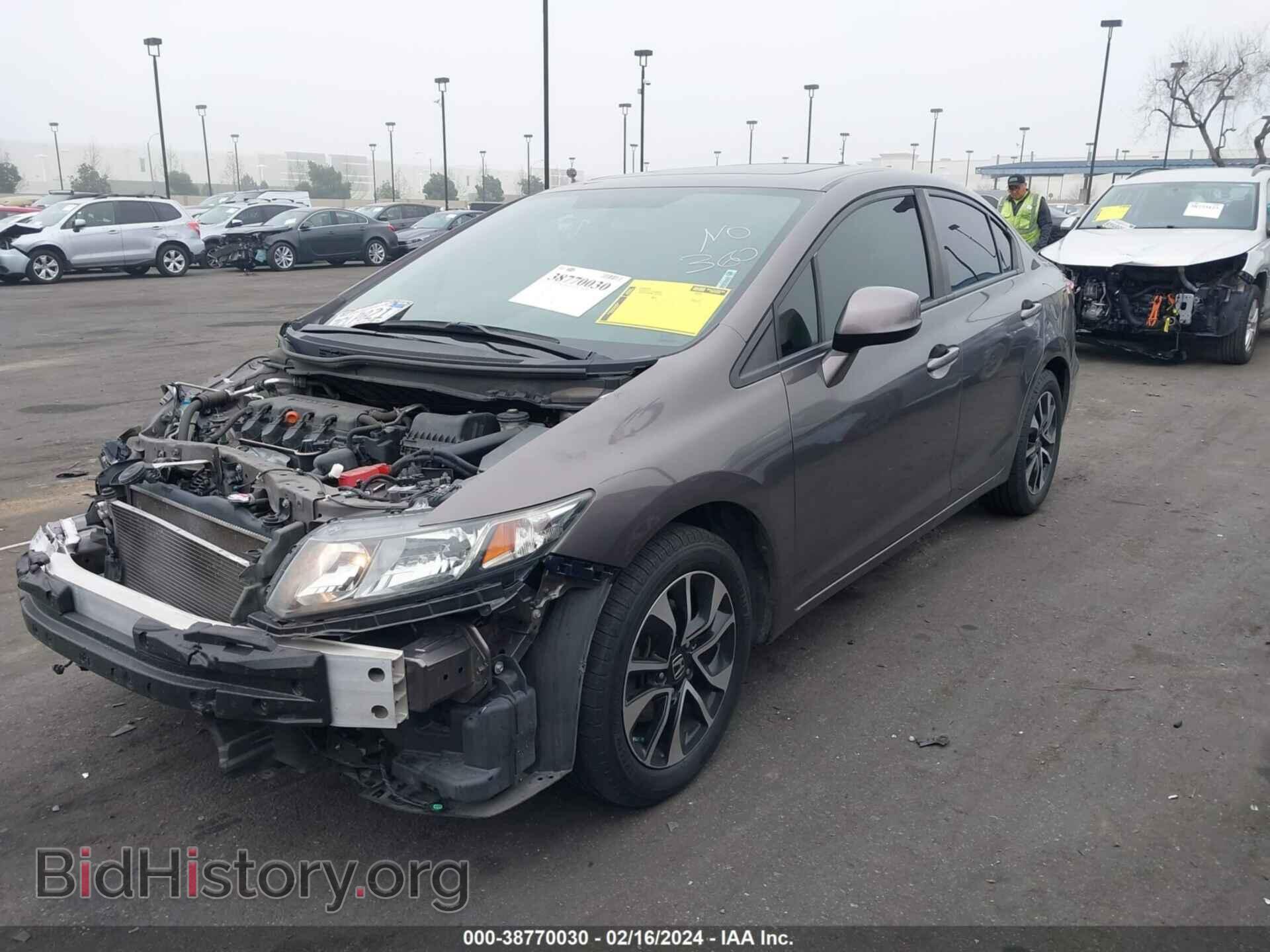 2013 HONDA CIVIC - VIN: 19XFB2F91DE277890 - Фото 2