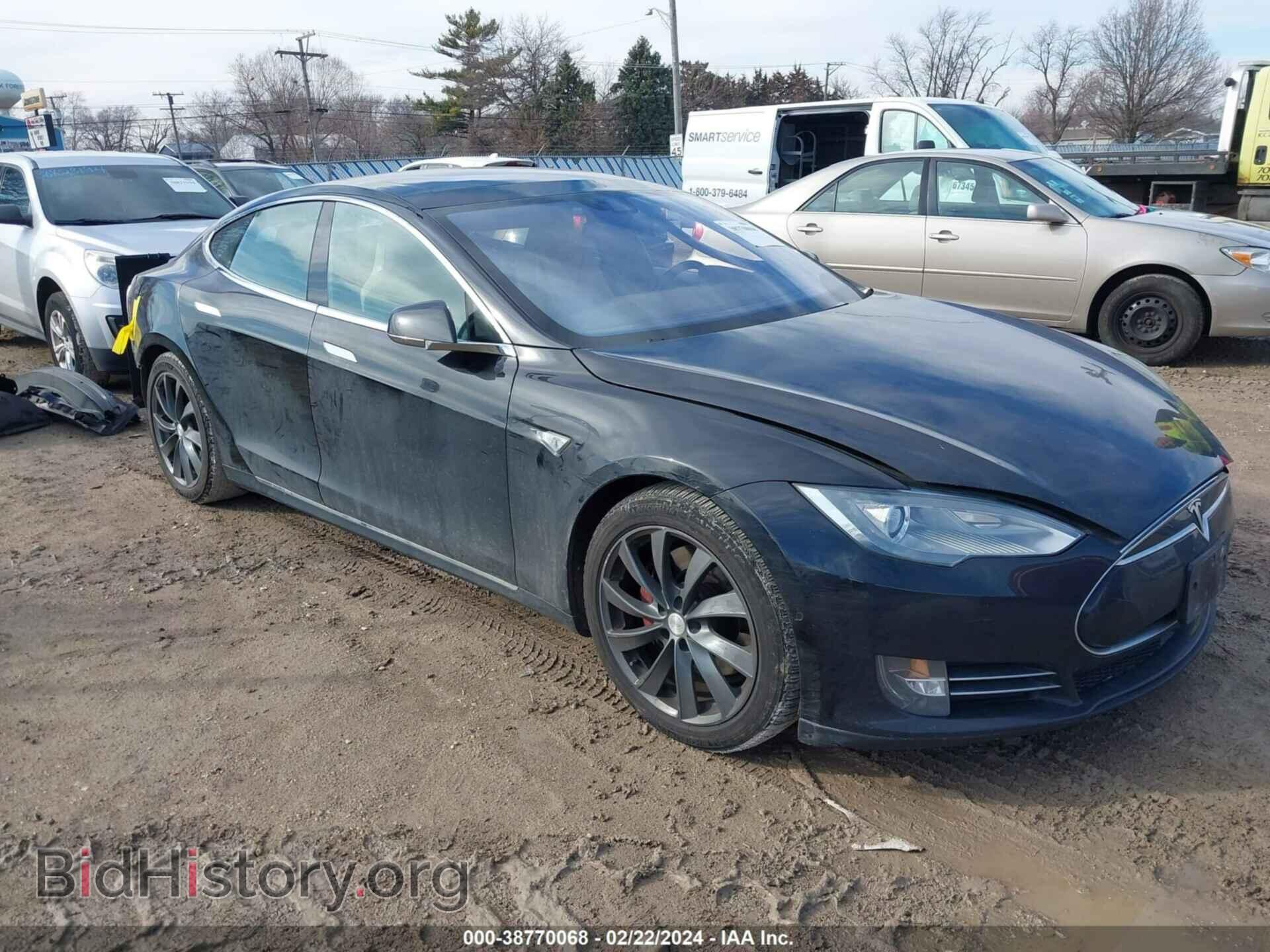 Photo 5YJSA1E42FF105883 - TESLA MODEL S 2015