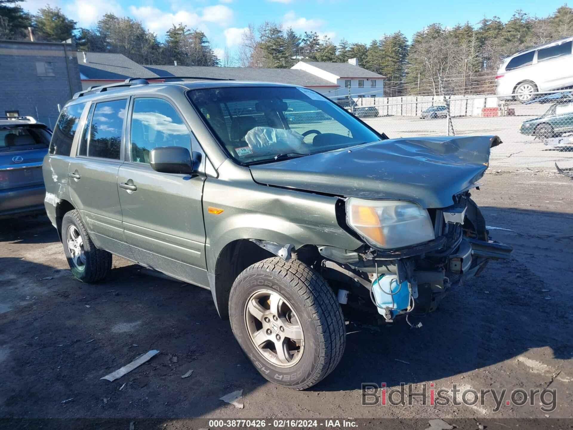 Photo 2HKYF18606H502518 - HONDA PILOT 2006