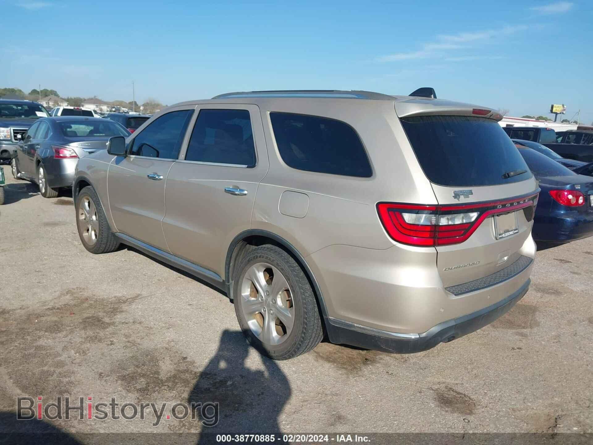 2014 DODGE DURANGO - VIN: 1C4RDHAG4EC596662 - Фото 3