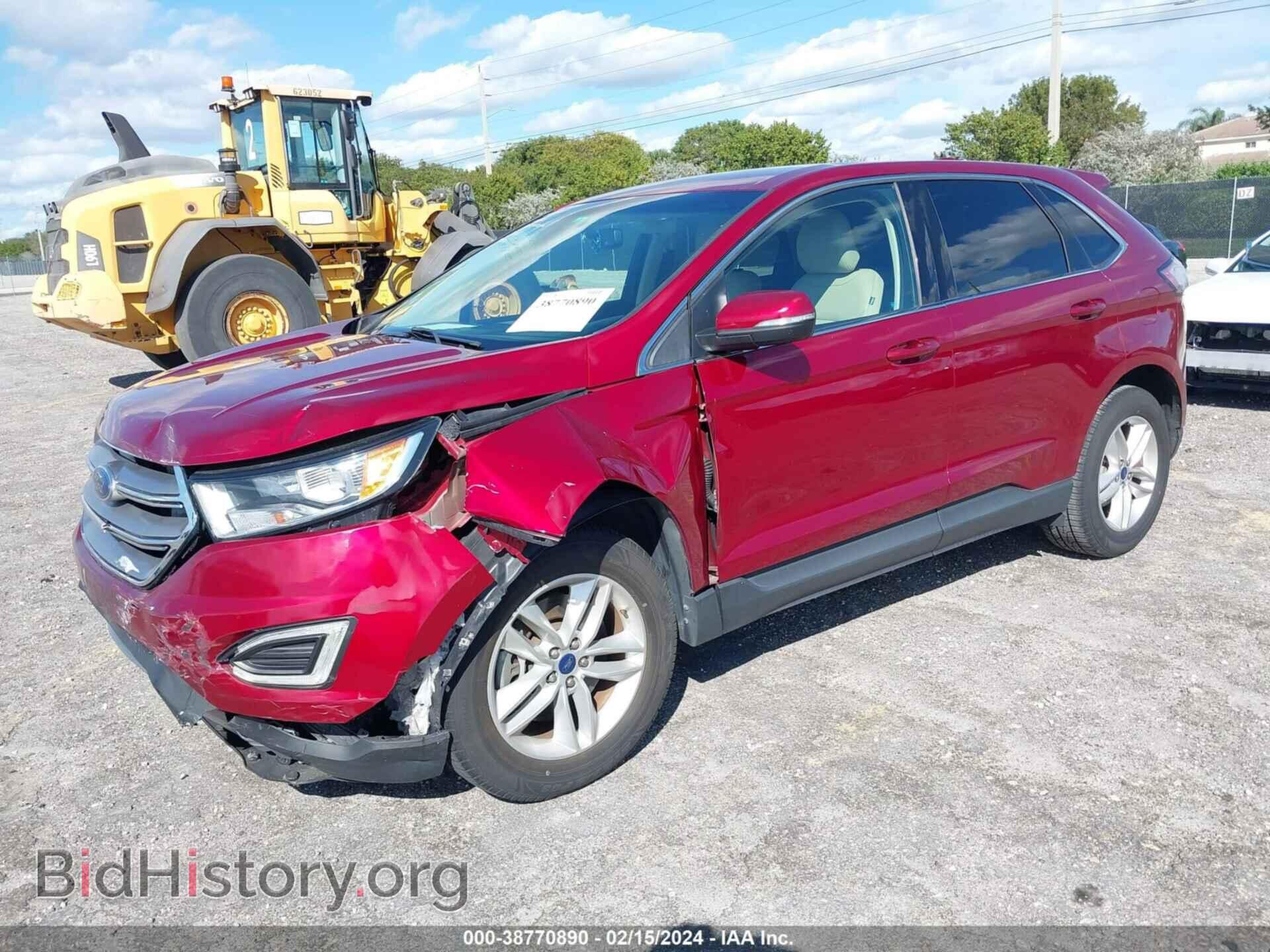 2016 FORD EDGE - VIN: 2FMPK4J83GBB74220 - Фото 2
