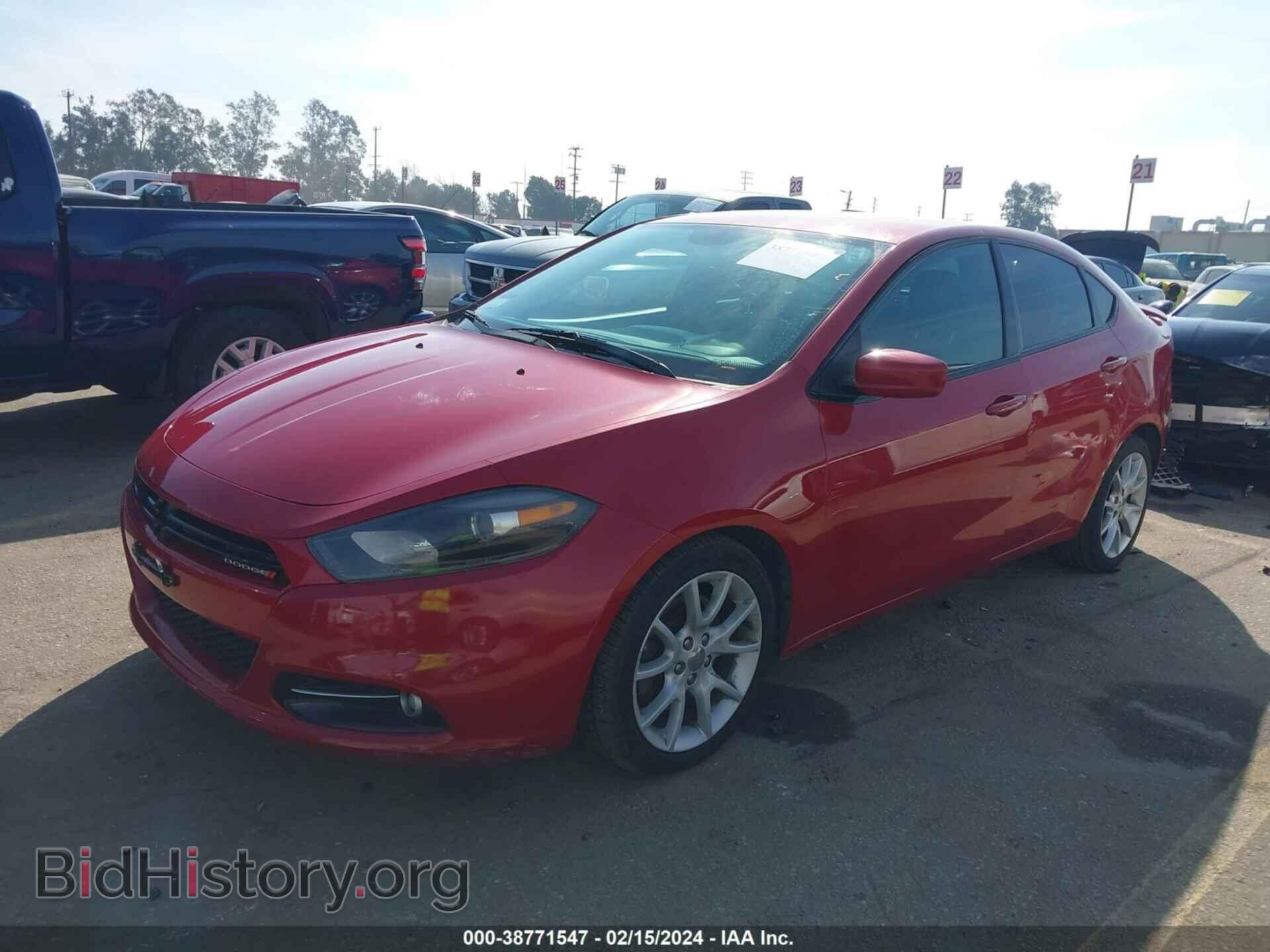 2013 DODGE DART - VIN: 1C3CDFBA2DD301933 - Фото 2