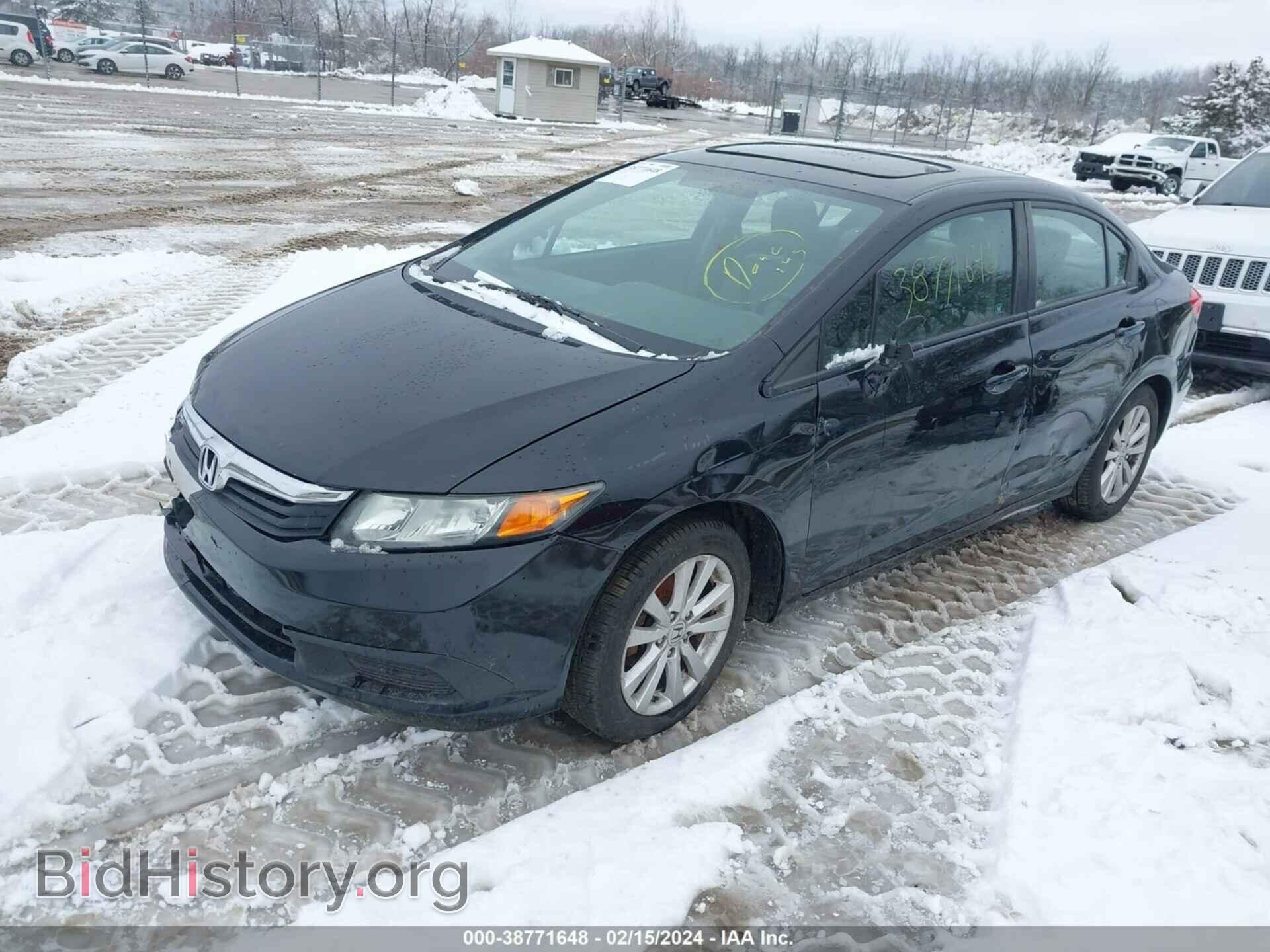 2012 HONDA CIVIC - VIN: 19XFB2F83CE105706 - Photo 2