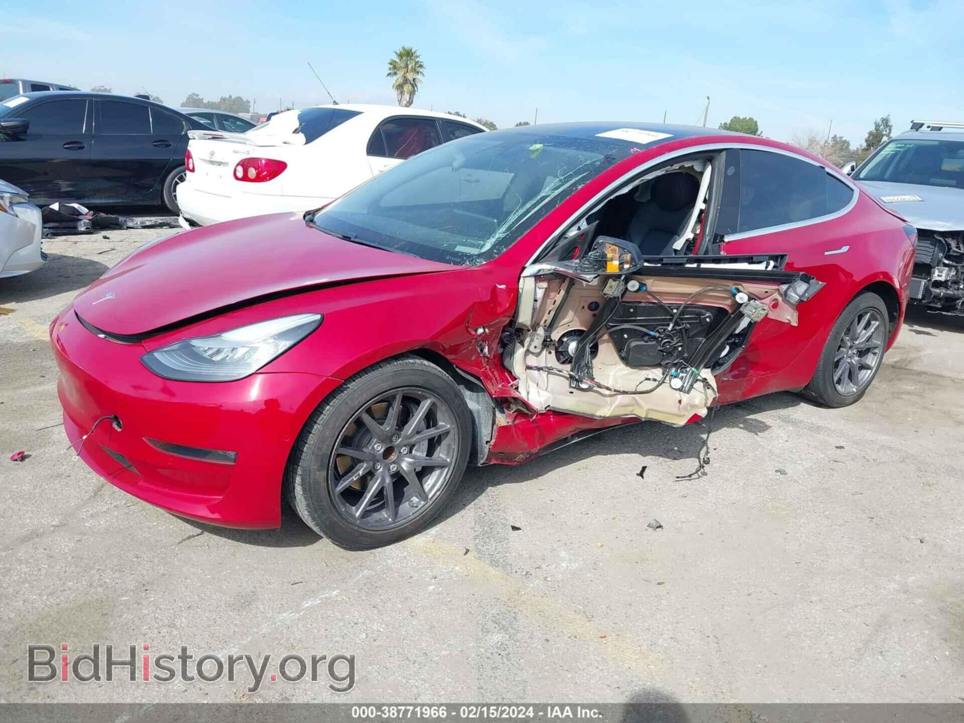 2018 TESLA MODEL 3 - VIN: 5YJ3E1EA7JF159543 - Фото 2