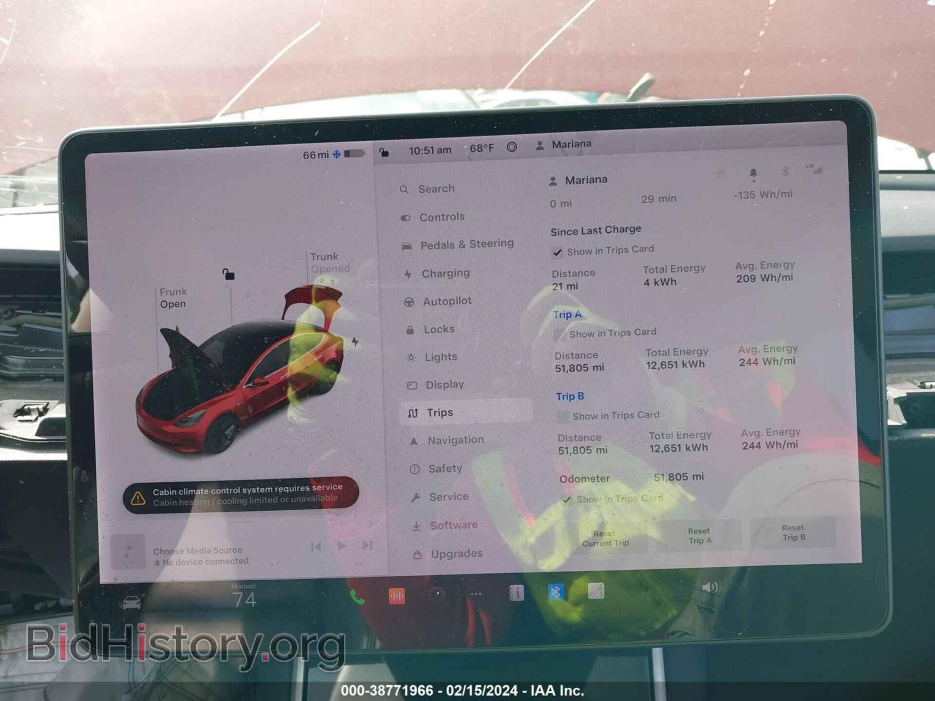 2018 TESLA MODEL 3 - VIN: 5YJ3E1EA7JF159543 - Фото 7