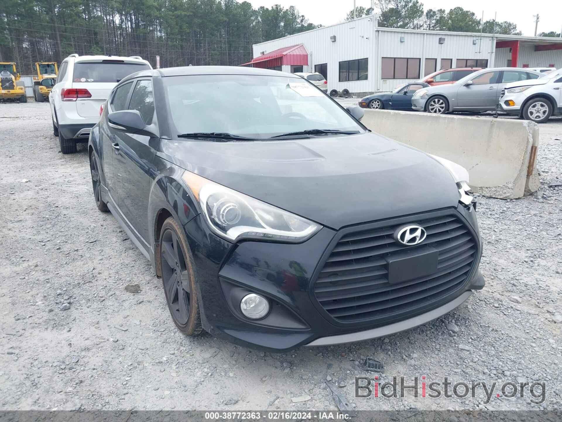 Photo KMHTC6AE6EU199844 - HYUNDAI VELOSTER 2014