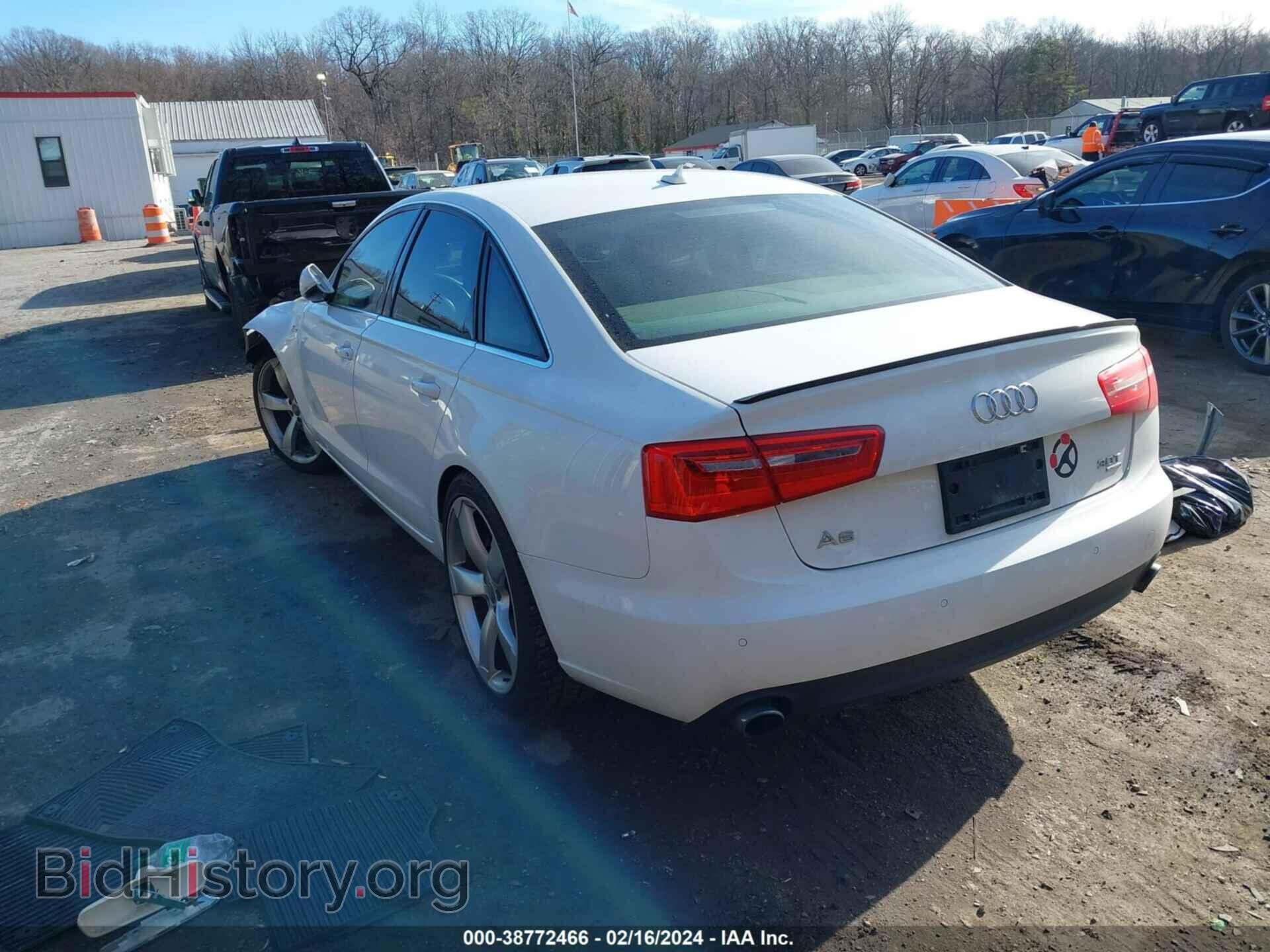 2012 AUDI A6 - VIN: WAUGGAFC5CN046087 - Фото 3