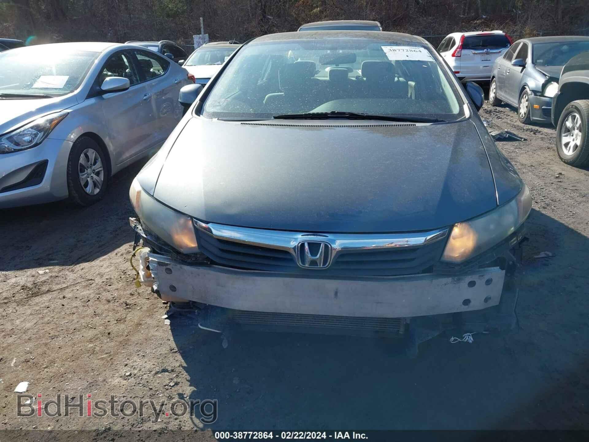 2012 HONDA CIVIC - VIN: 19XFB2F55CE373954 - Фото 6
