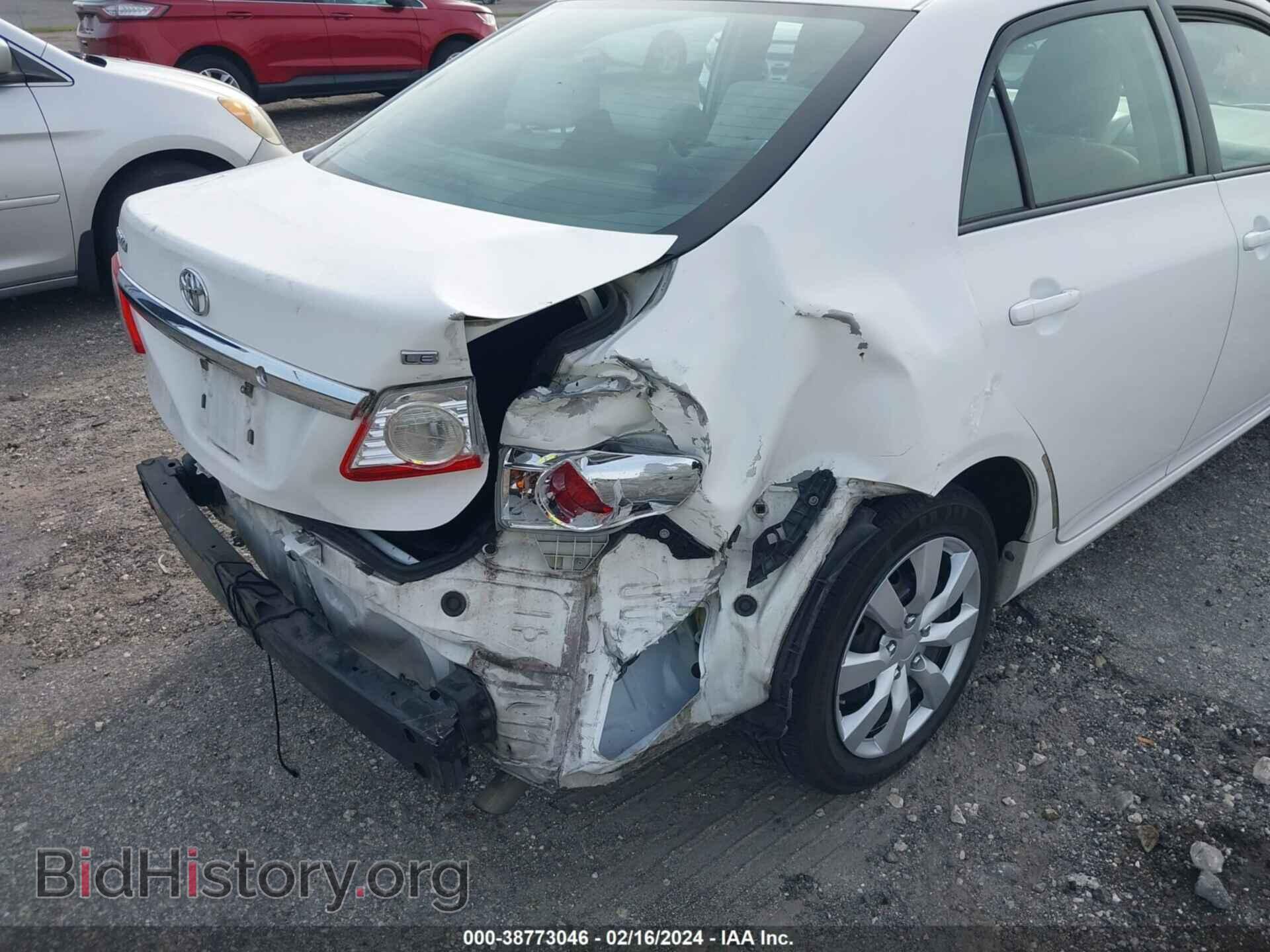 2012 TOYOTA COROLLA - VIN: 2T1BU4EE9CC768966 - Фото 6