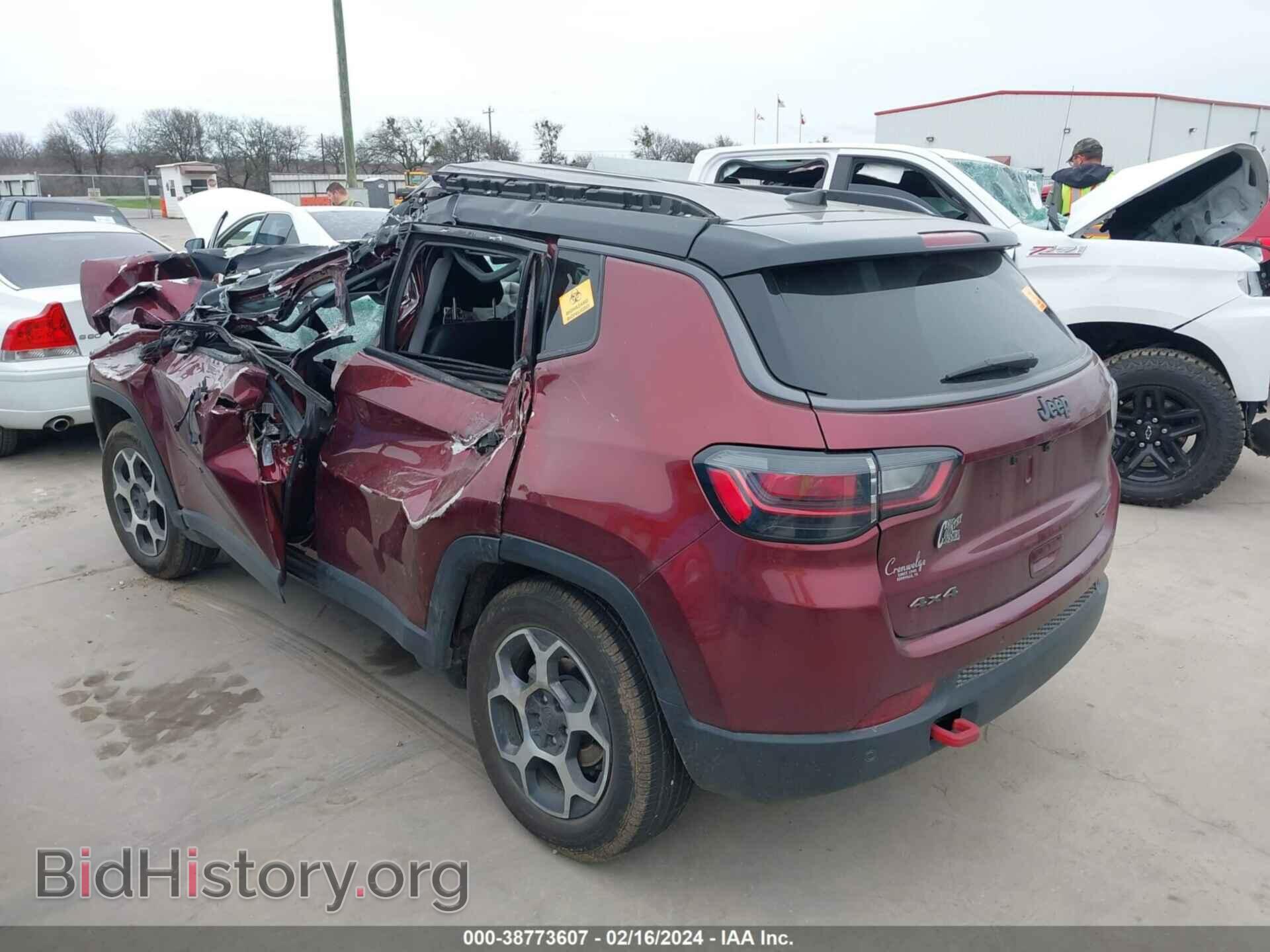 2022 JEEP COMPASS - VIN: 3C4NJDDB3NT111187 - Фото 3