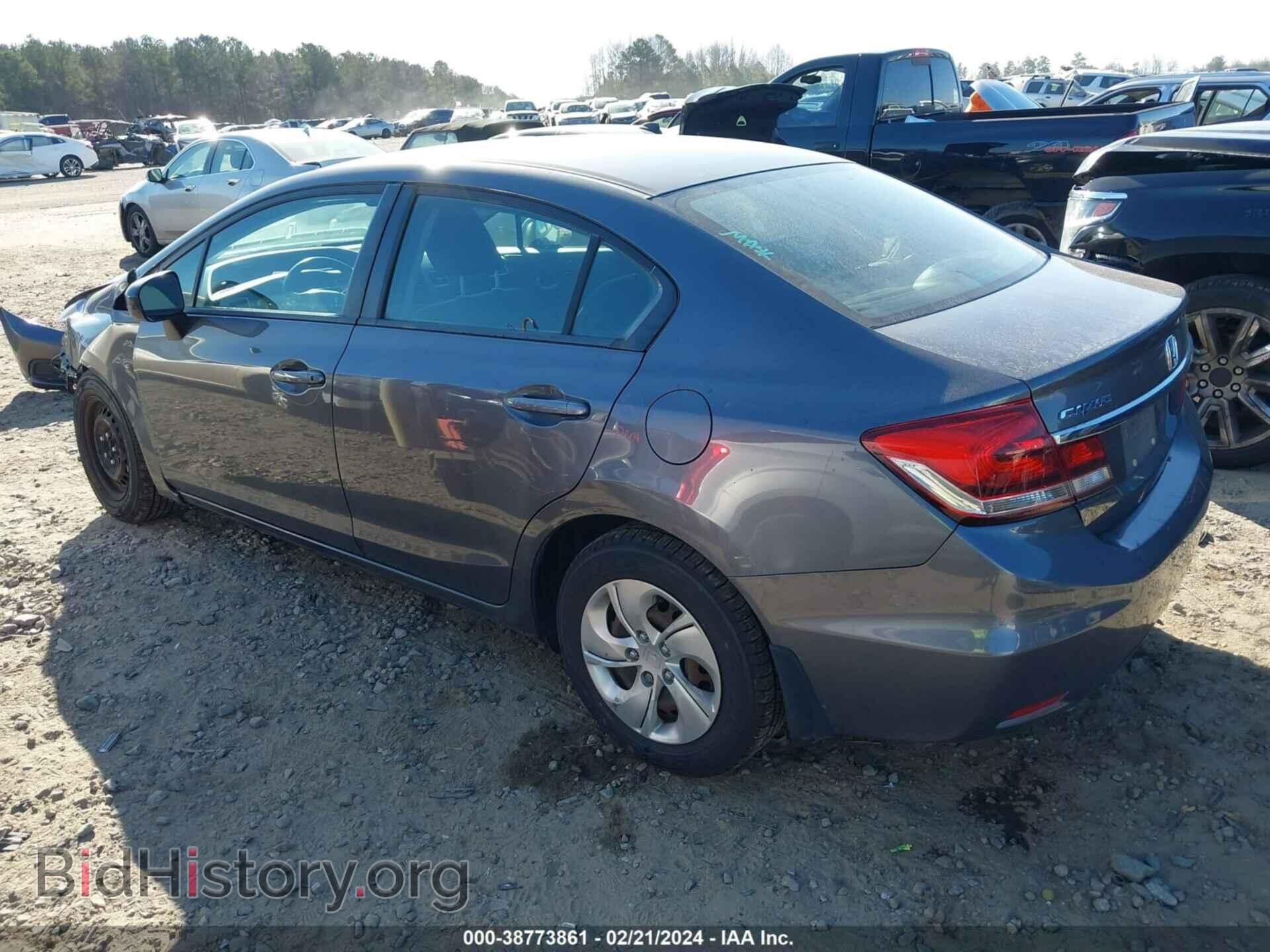 2015 HONDA CIVIC - VIN: 2HGFB2F54FH549693 - Фото 3